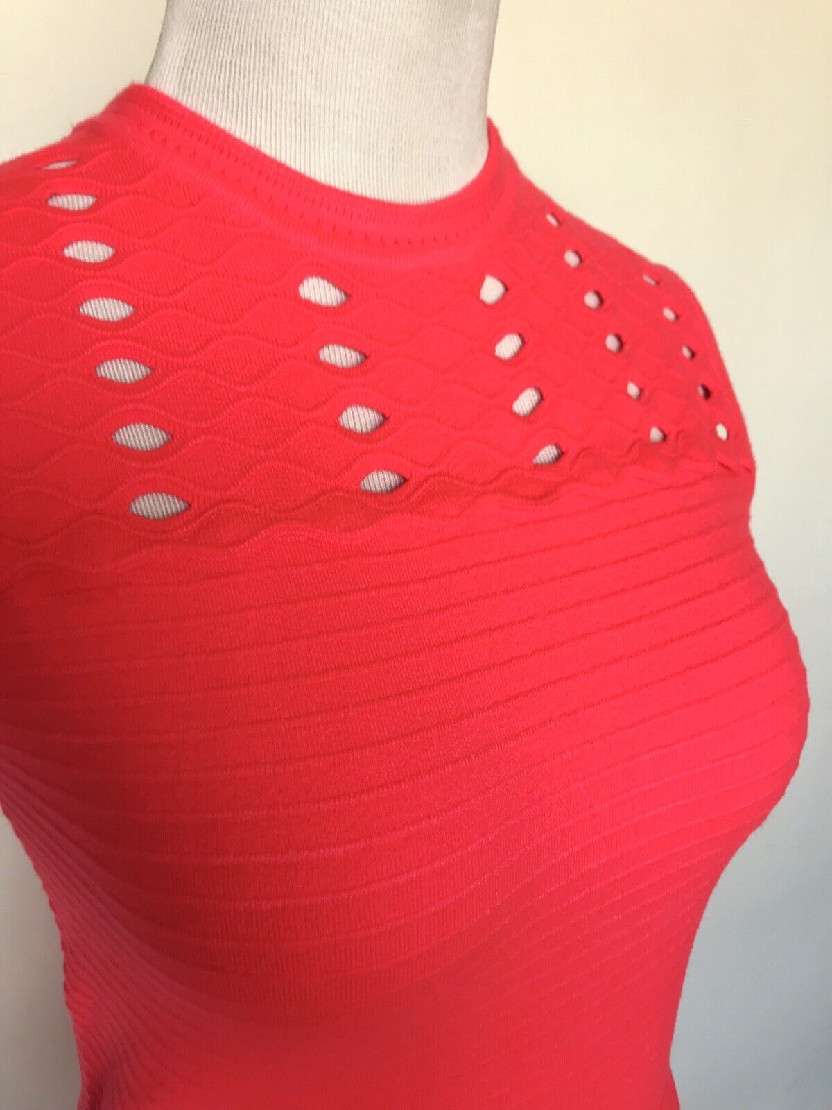 Ted Baker Zaralie Jacquard Panel Skater Dress 3(US 8) Retail $279 Price $132 NWT