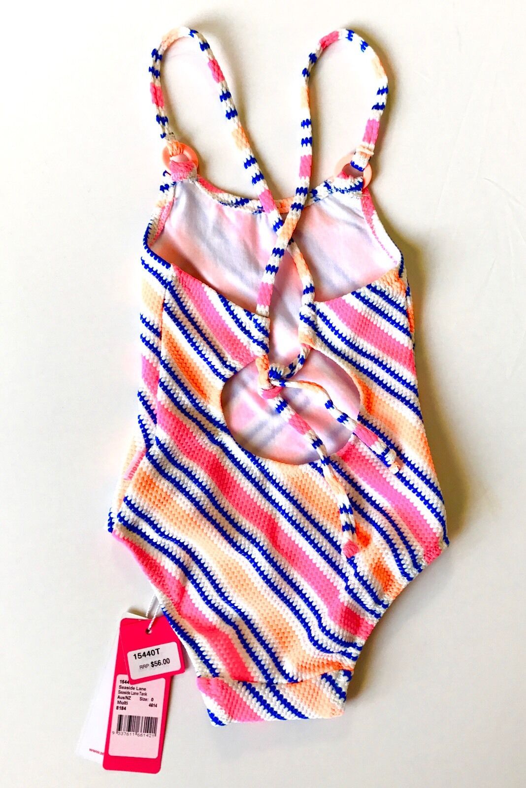 Seafolly Seaside Lane Weave Swimsuit 6-12 Months NWT Retails $56 Price $24