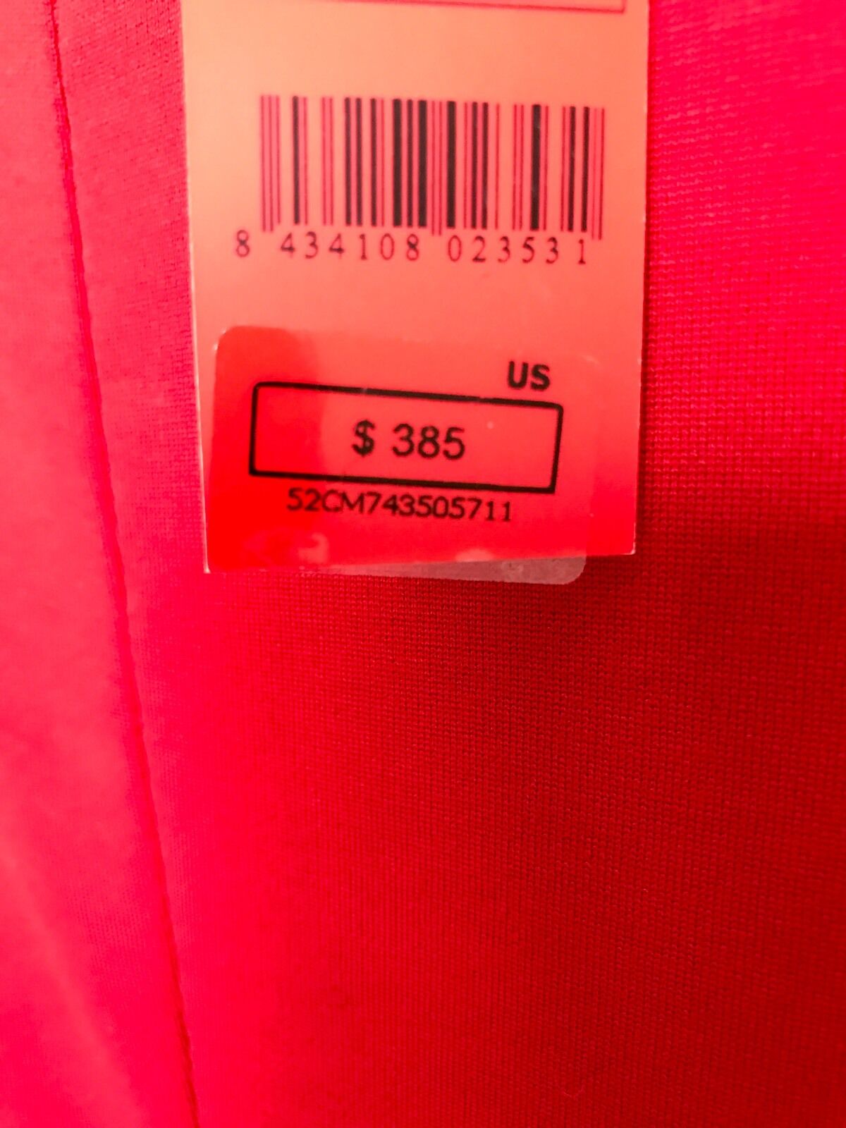 Carolina Herrera Red Dress With Wool Trim Retails $385 NWT Price $178 Size XS