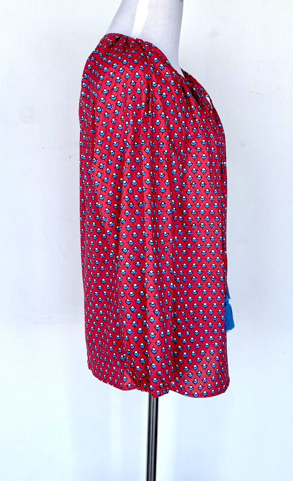 J Crew Cotton Raglan Popover Blouse NWT Retail $69.50 Price $39 Size XS