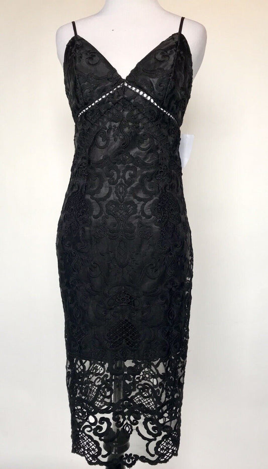 Bardot Black Cocktail Dress. Size XS Retails $119 Price $65 NWT