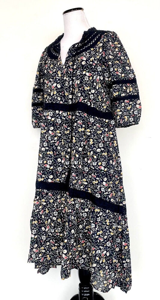 Sundance Isadora Crochet Insert Dress Retails $158 Price $89 Sz M NWT