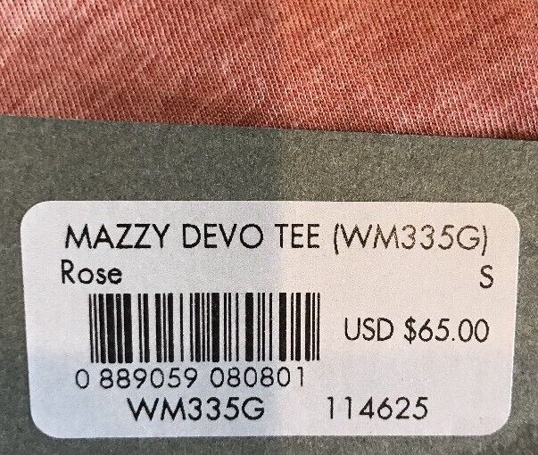 AllSaints Mazzy Devo Tee Slash Shoulder Design NWT Retail $65 Price $33 Size S