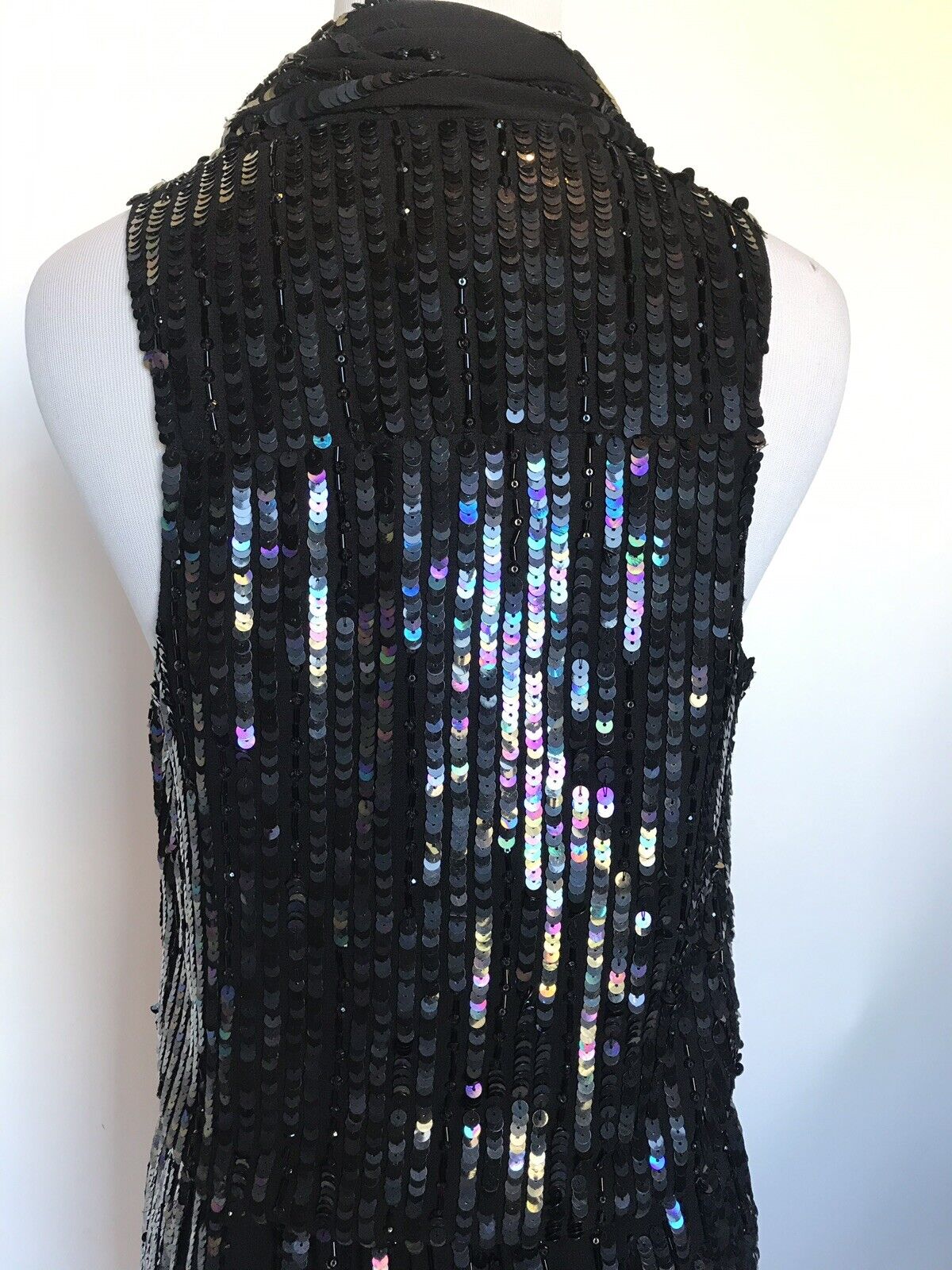 Parker Black Prom Party Sequined Cocktail Dress XS Retails 495 Price $128 NWT