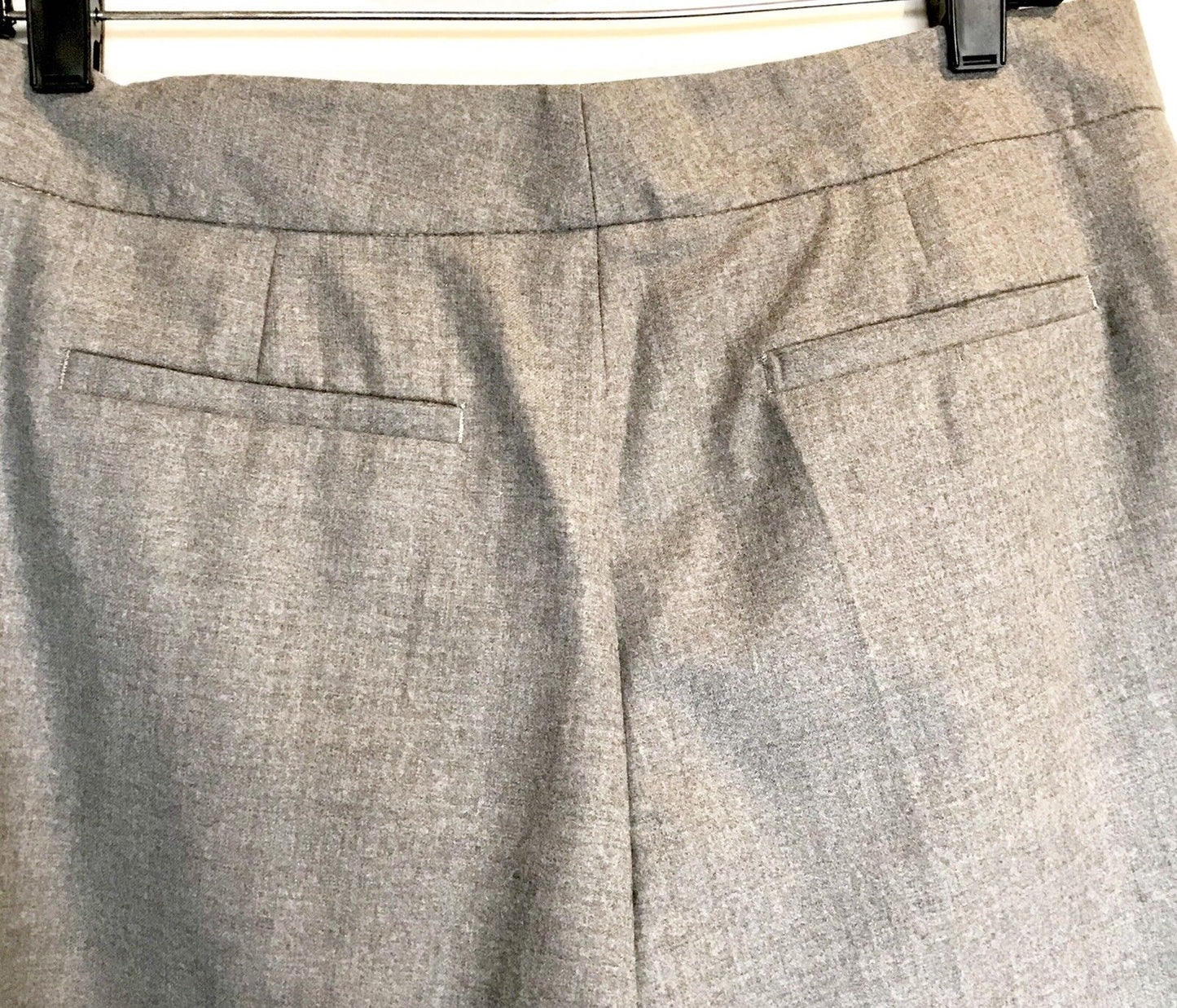 Carolina Herrera Grey Fine Wool Pant / Trouser.NWT Retail $440 Price $159 Size 2
