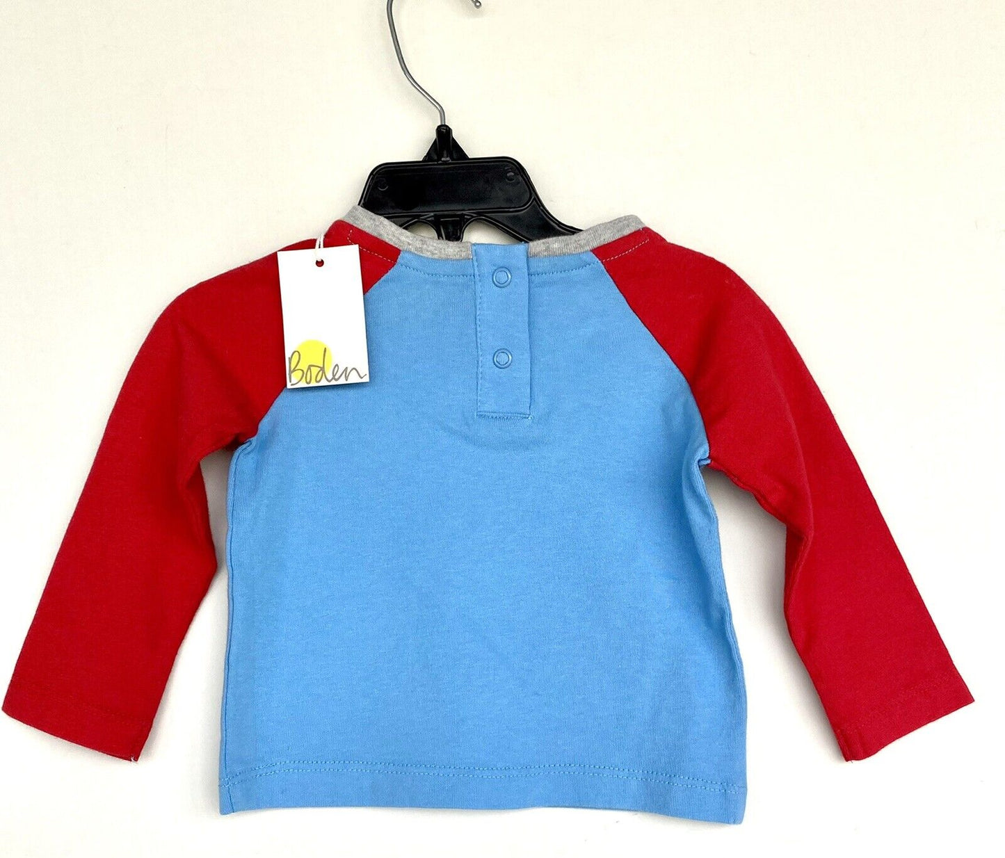 Mini Boden Baby Boden Farm Animal & Tractor Appliqué LS Top. 3-6 M Price $28