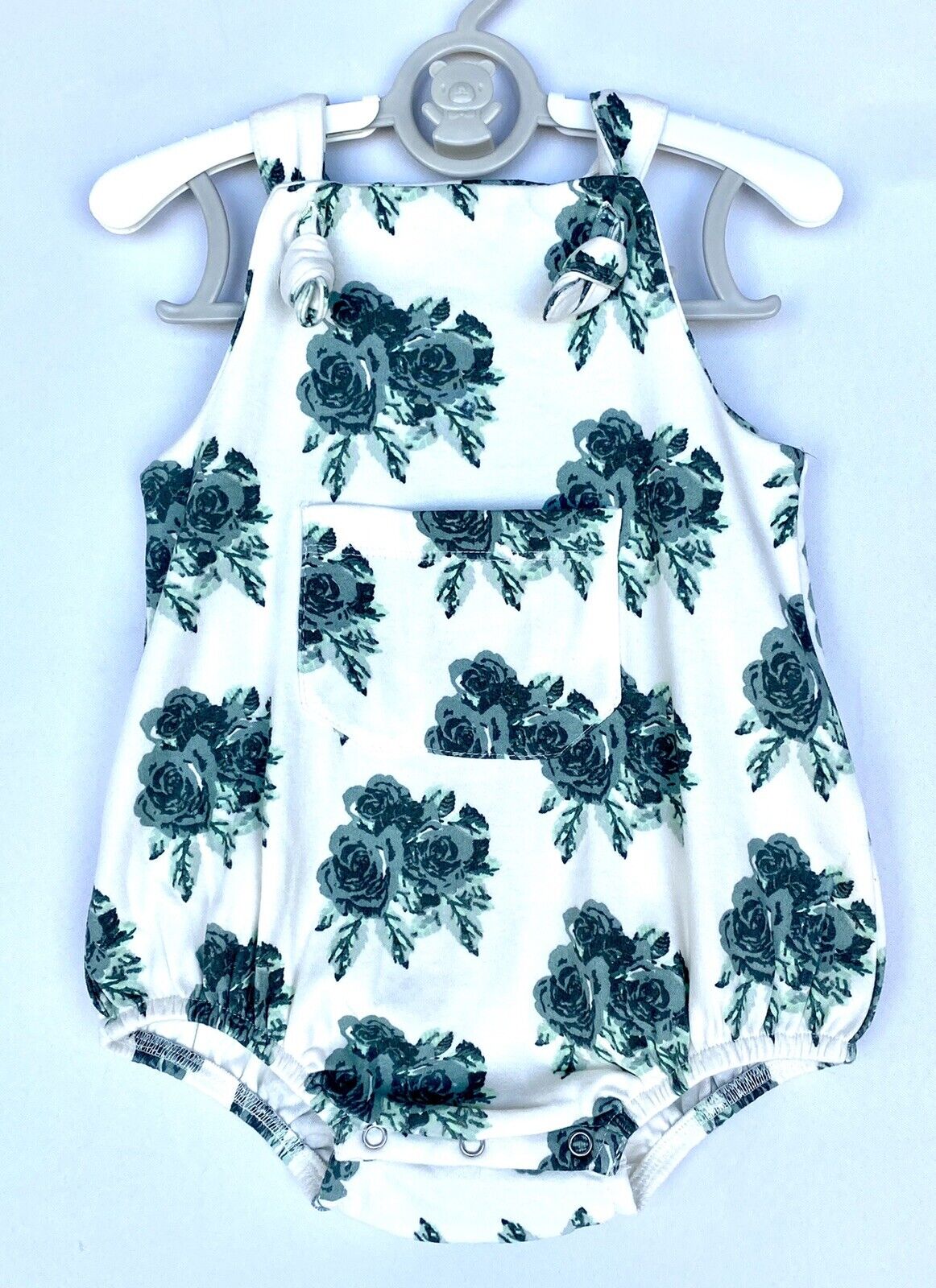 Kate Quinn 100% Organic Cotton Overall Bubble Romper Retail $36 Price $28 18-24M
