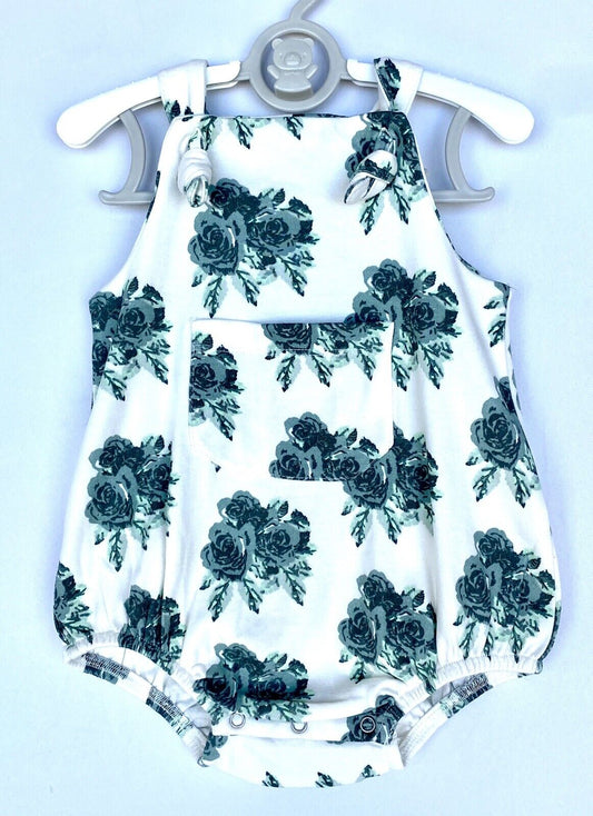 Kate Quinn 100% Organic Cotton Overall Bubble Romper Retail $36 Price $28 18-24M