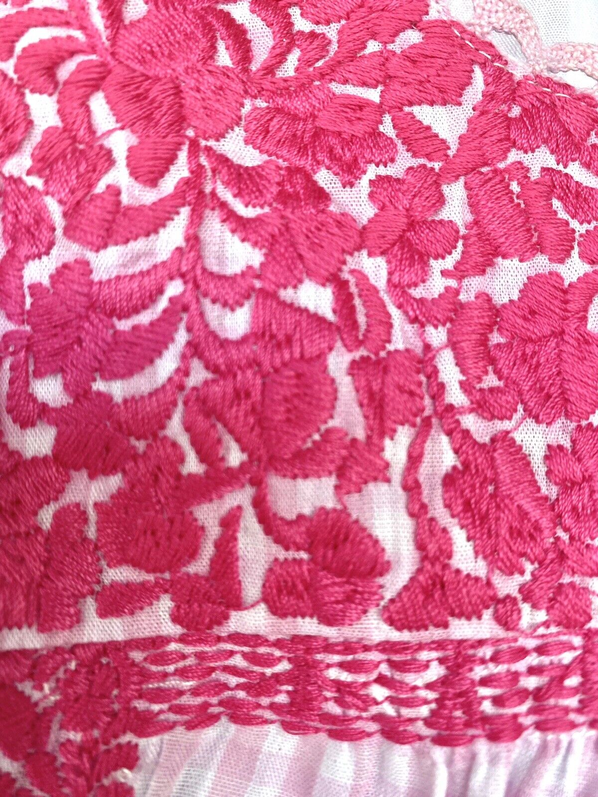 J Marie embroidered Dorothy Dress 3T Retail $102 Price $49 Gingham Pink