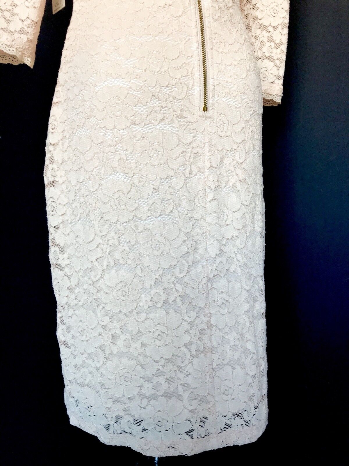Eliza J Nude Lace Dress NWT Retails $128 Price $68 Size 4