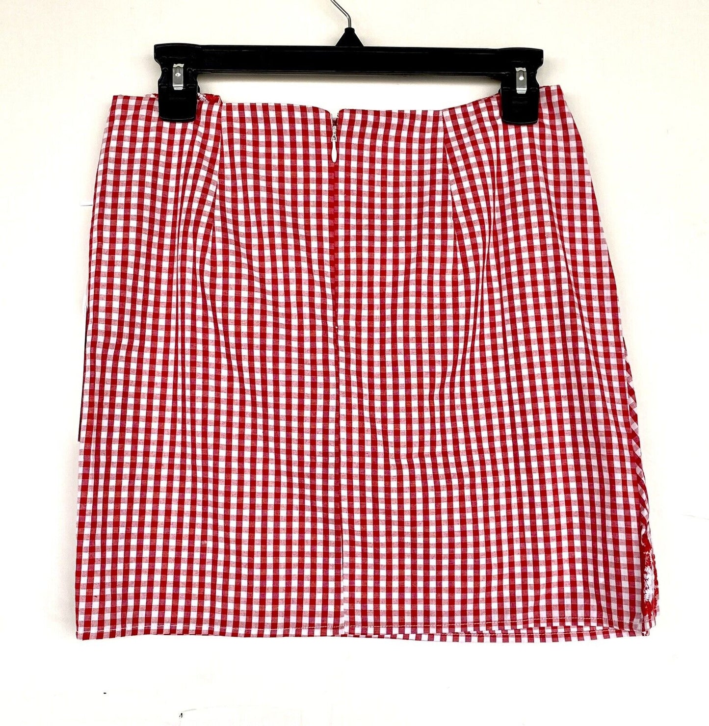 J Marie embroidered Maddie check skirt size Small Retail $70 Price $35 NWT