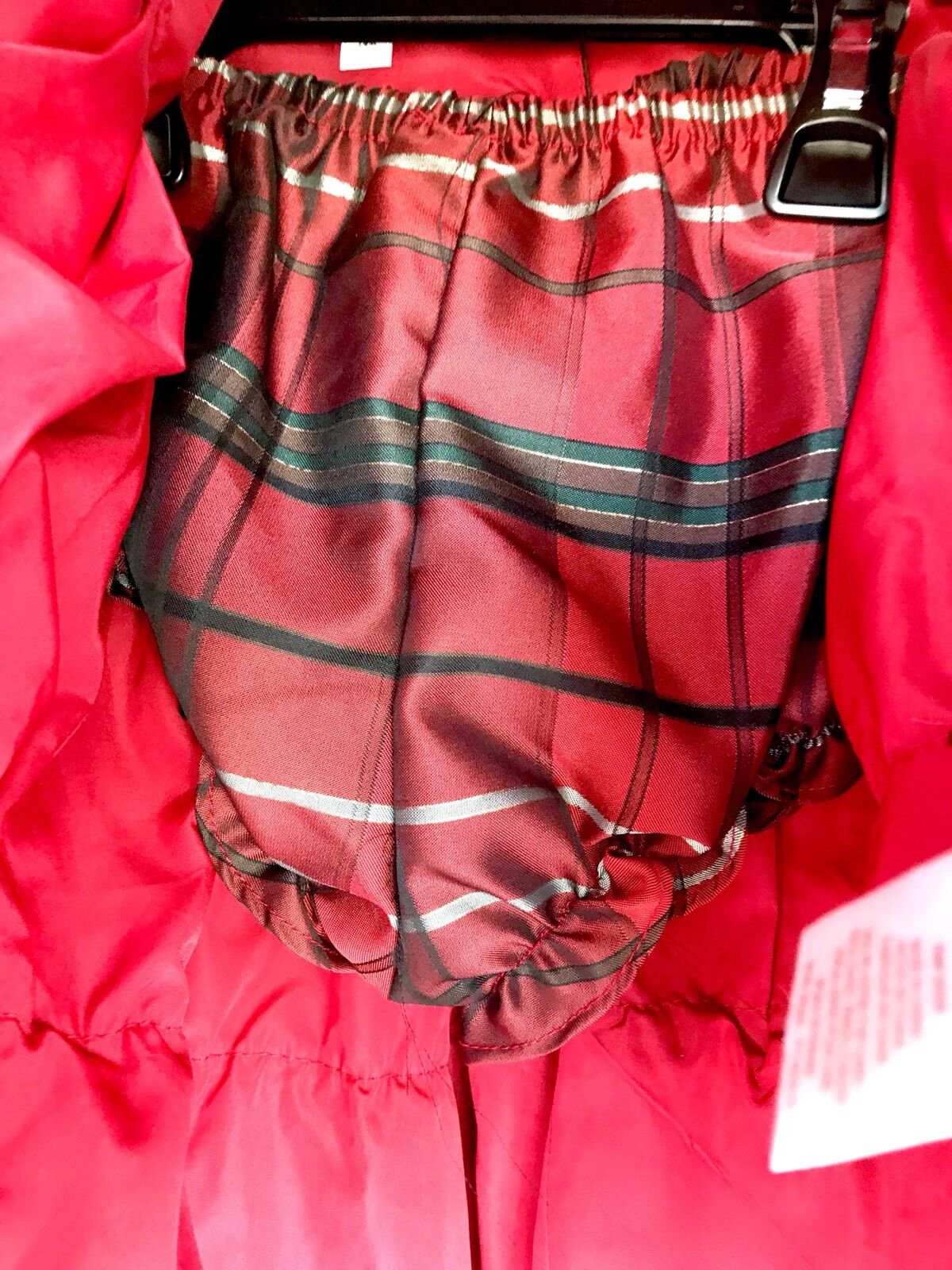 Pippa & Julie Red Plaid Dress 2 Pc With KnIckers. Retail $54 Price $29 24 M NWT