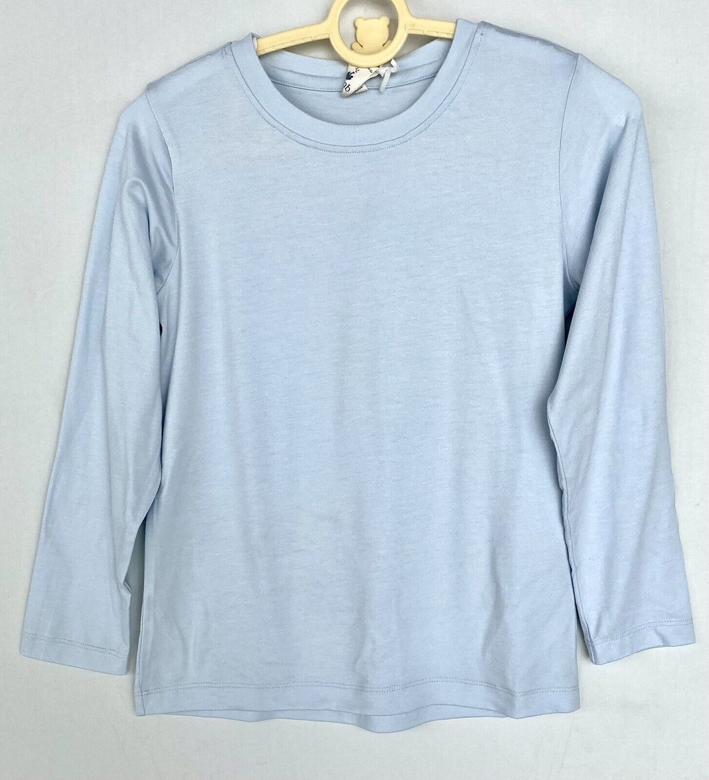 Kate Quinn Super soft Bamboo Crew LS Tee Light Blue Retail $36 Price $28 Age 7
