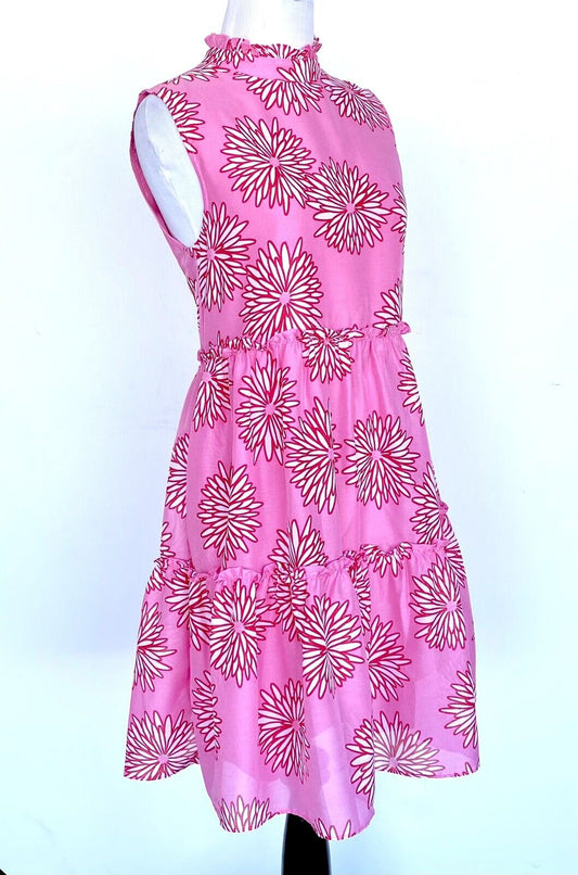 J Marie The Sienna Tiered Sleeveless Dress size M Retail $110 Price $65 NWT