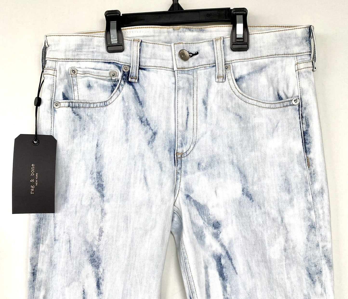 Rag & Bone Cate Mid Rise Ankle Skinny Jeans Oasis 27 Retail $255 Price $110 NWT