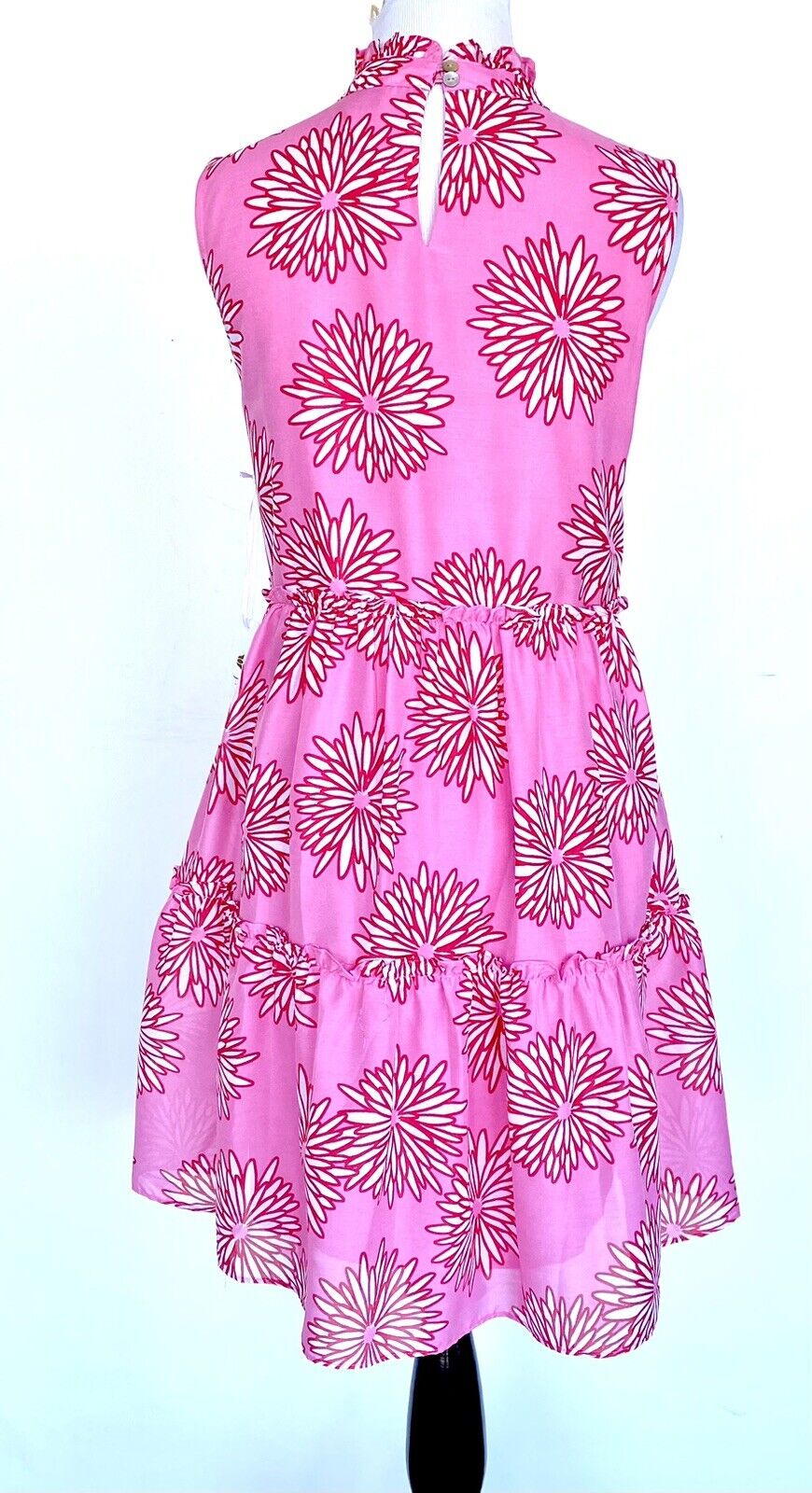 J Marie The Sienna Tiered Sleeveless Dress size M Retail $110 Price $65 NWT