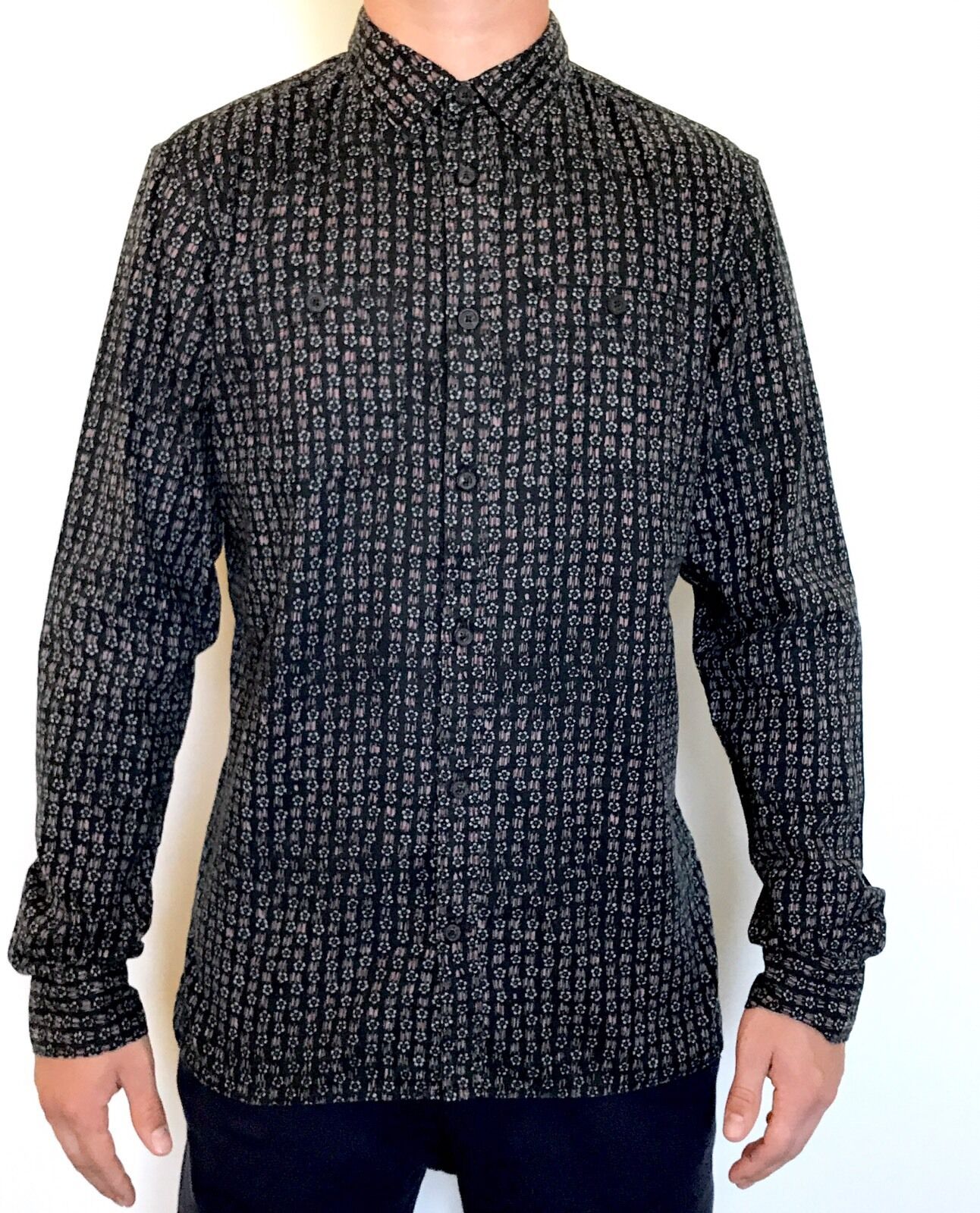 AllSaints indiola LS Shirt  Retail $178 NWT Price $78 All Saints XS