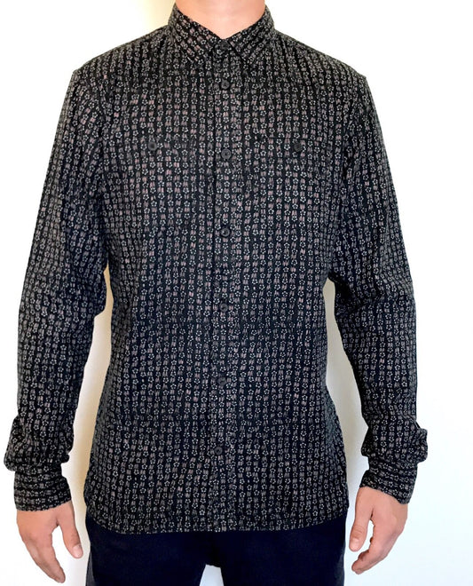 AllSaints indiola LS Shirt  Retail $178 NWT Price $78 All Saints XS