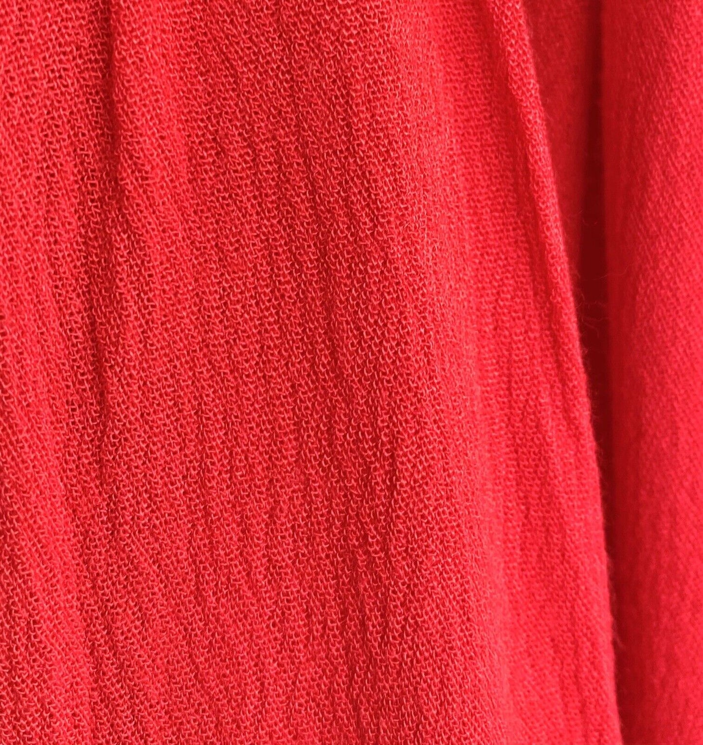 J Marie embroidered Athens Tassel Top size XS Retail $92 Price $59 Red NWT