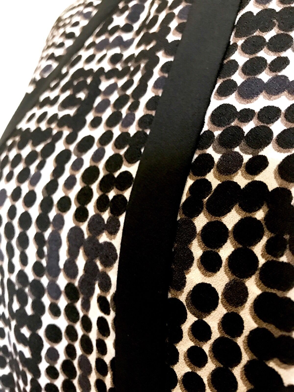 Nic + Zoe Black Dots Direction Dress. NWT Size S Retail $168 Price $48