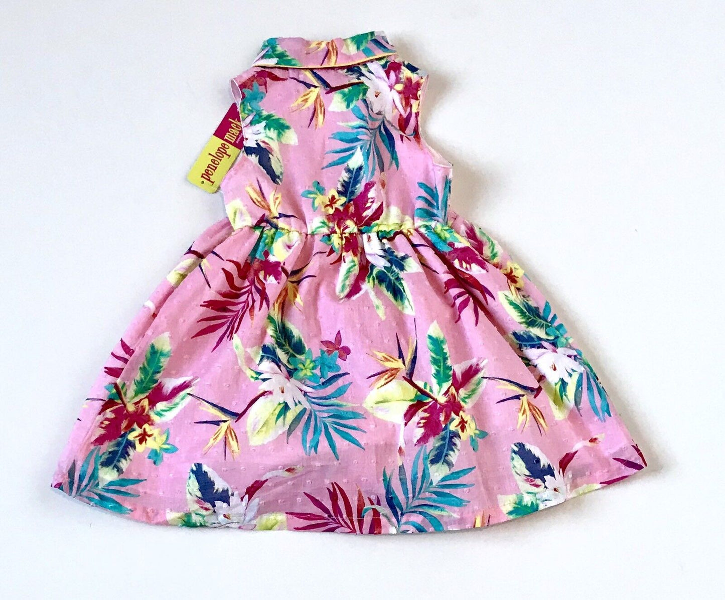 Penelope Mack Floral Sleeveless Dress &  Panties Retails $24 Price $16 18 M NWT