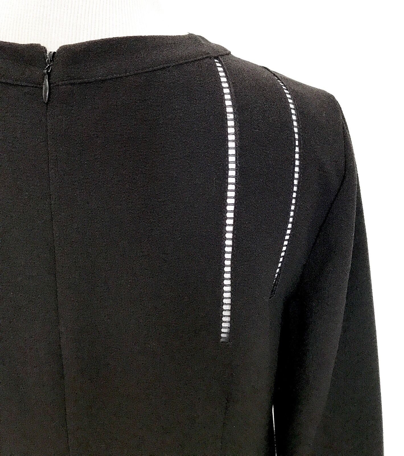 Adrianna Papell Black Cutout Shift Dress NWT  Size 2 Retails $130 Price $56