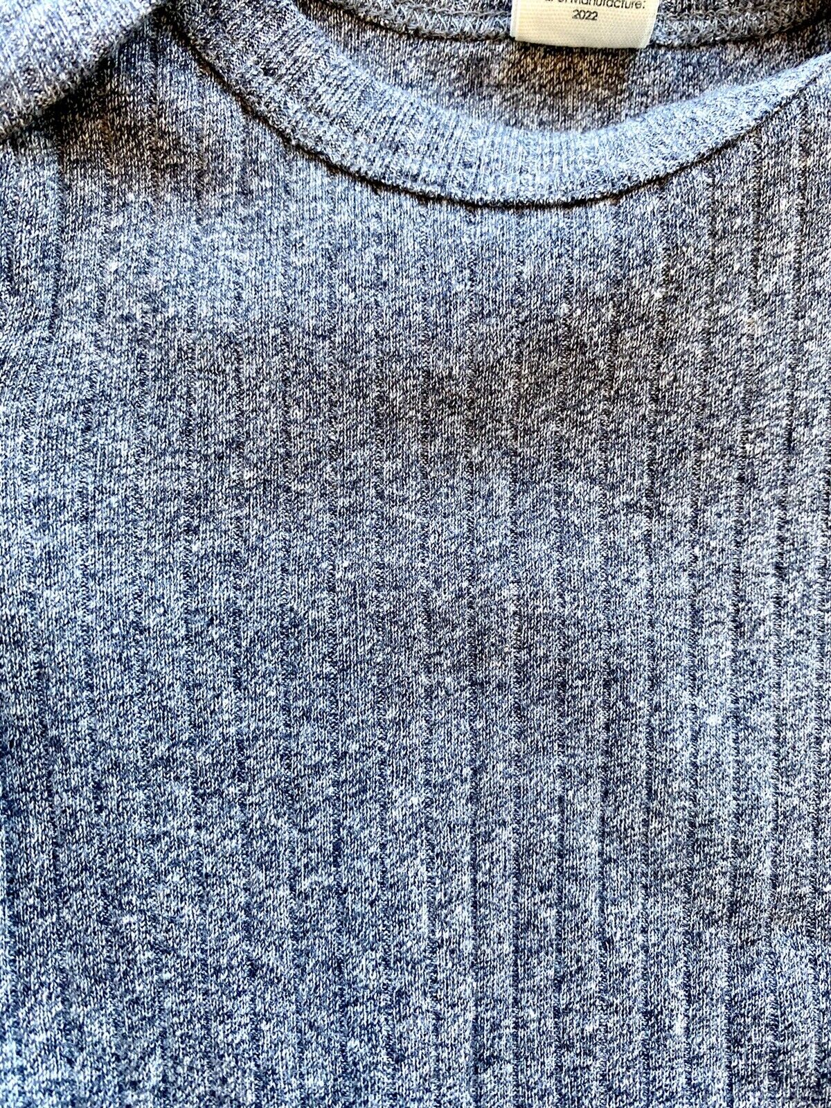 Kate Quinn Organic Cotton Bodysuit LS Navyoat Retail $24 Price $17 0-3 M