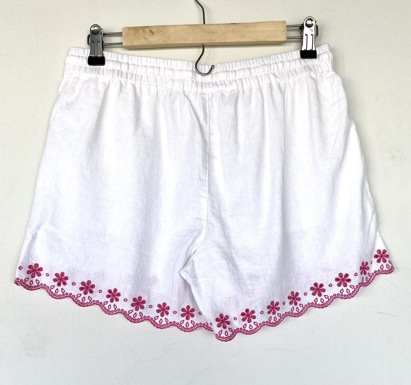 J Crew Embroidered Linen Mix Shorts NWT Retail $69.50  Price $36.50 Size XS
