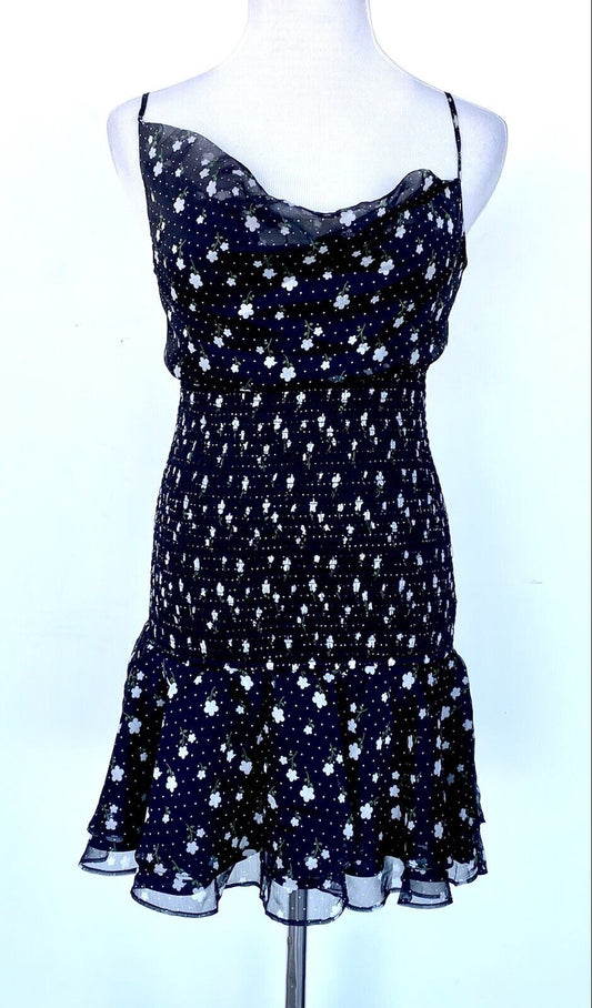 The East Order smocked floral print dress Retails $159 price $59 Medium