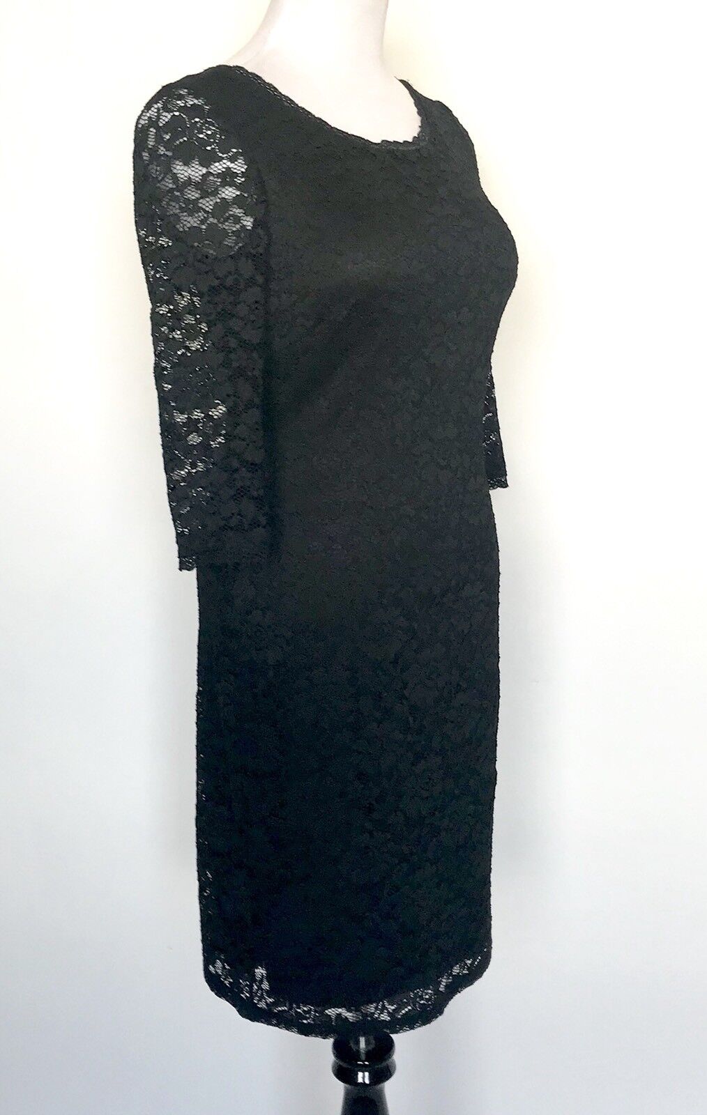 Eliza J  Black Lace Dress NWT Retails $128 Price $68 Size 4