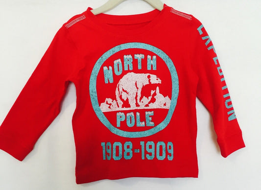 Peek Little Peanut Red Long Sleeve Top NWT. 6 -12 Months. Price $ 14