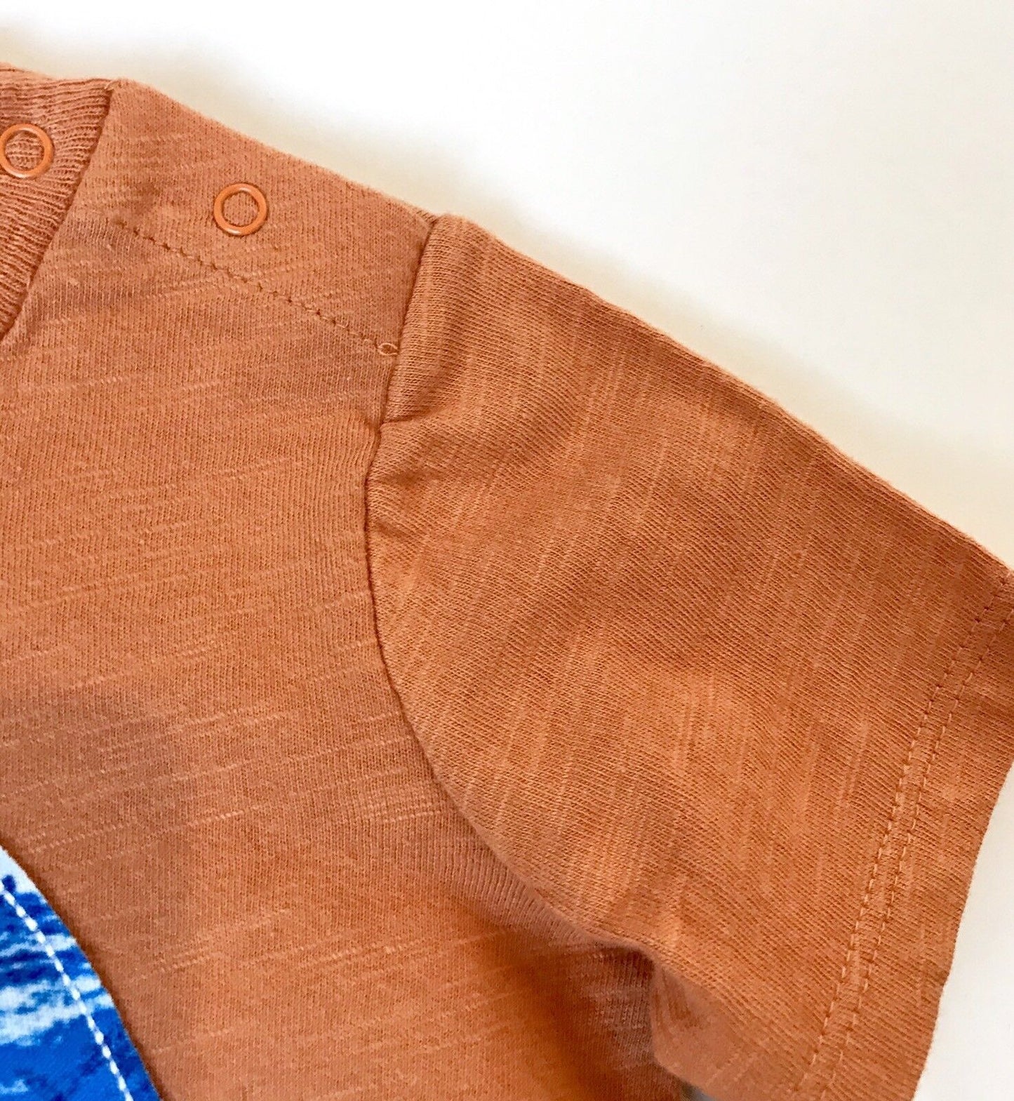 Tucker + Tate Burnt Orange Surfboard Appliqué Tee NWT Retail $22 Price $13.20 6M