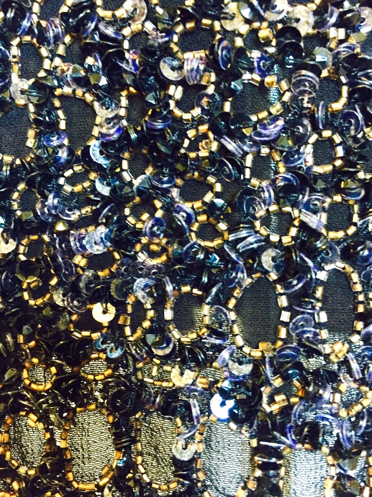 AllSaints All saints Black Gold Beaded Formal Prom Dress Size 0 NWT($540)  $175