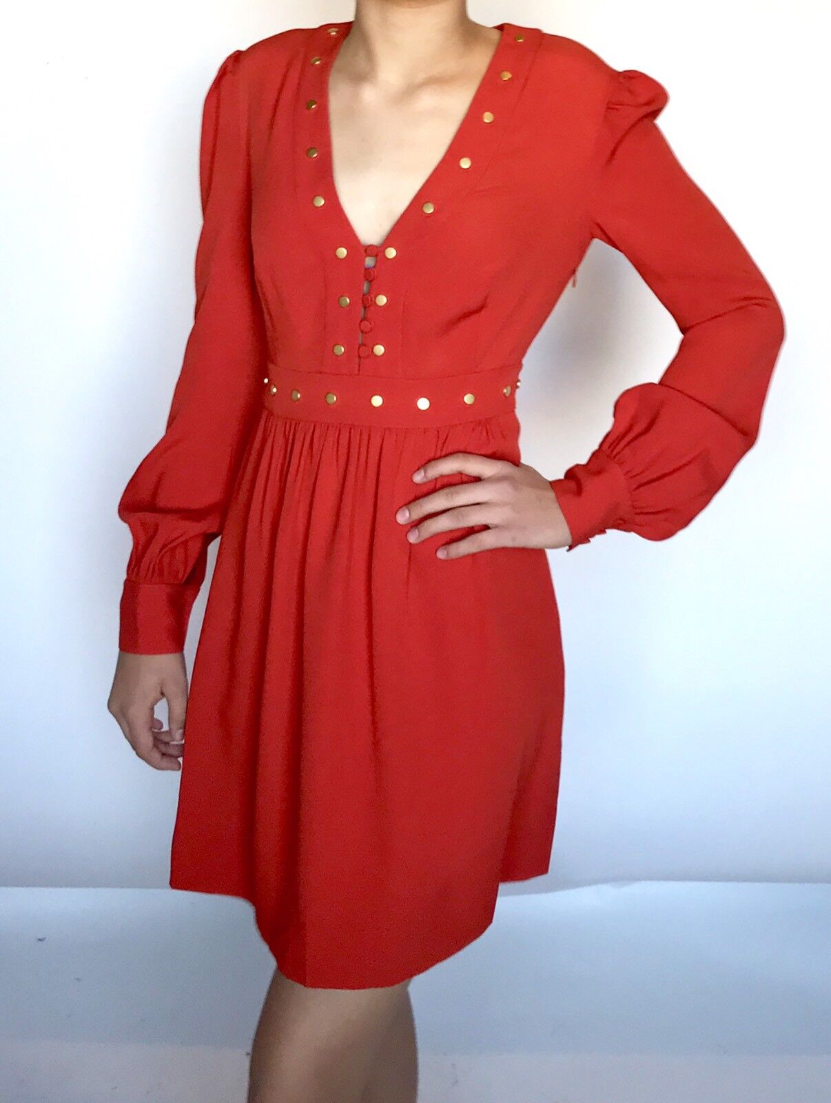 NEW Rachel Zoe Neda Spice Dress Size 0 Retails $495 Price $189 NWT