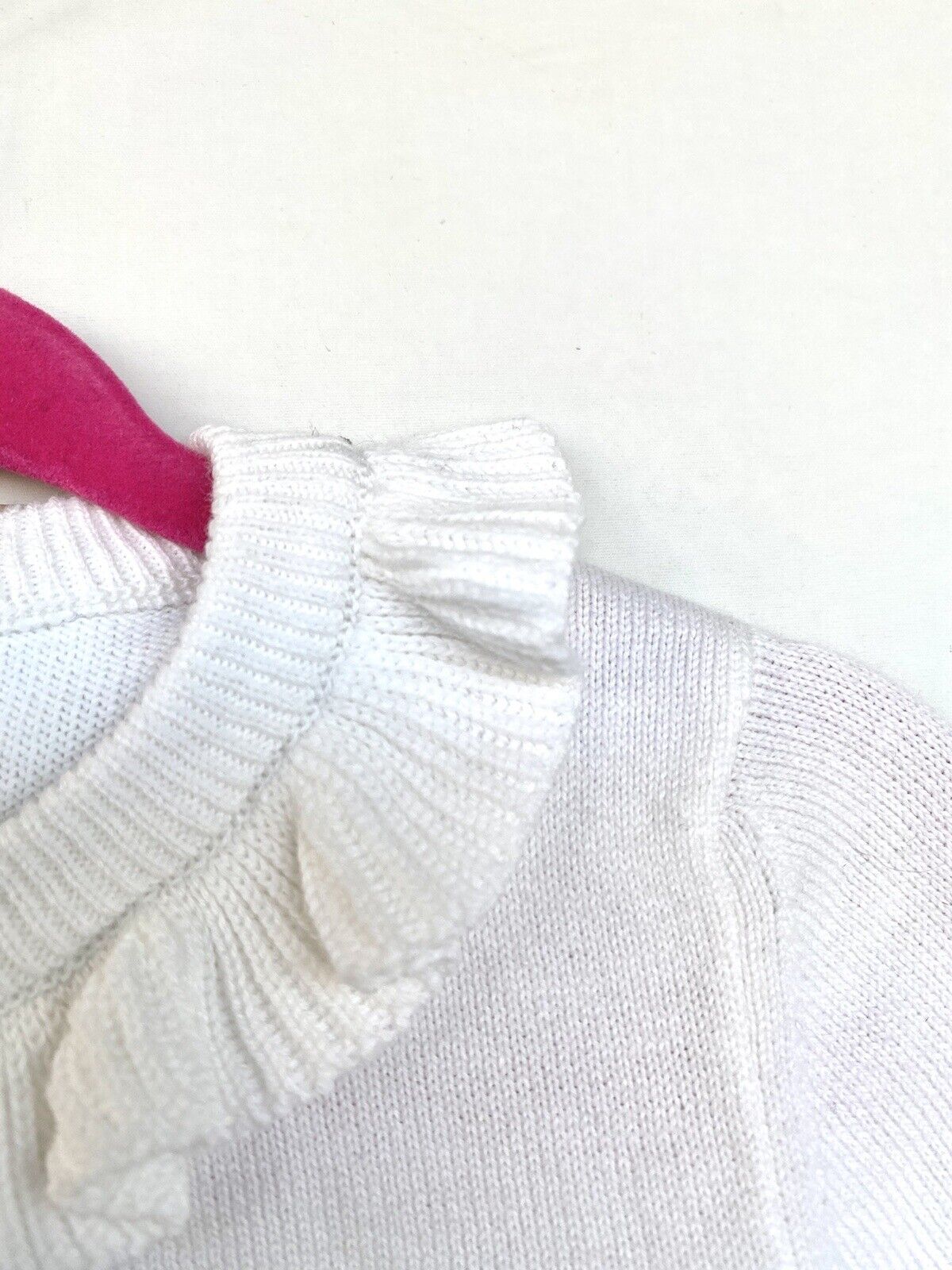 Monsoon London Ivory Embroidered Cardigan 0-3M Price $35 Soft 100% Cotton