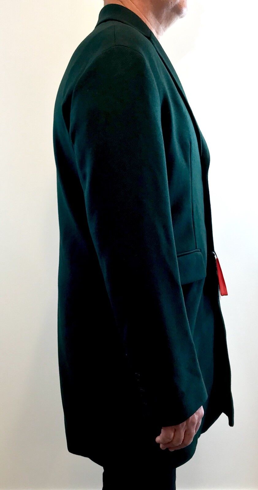 Carolina Herrera Dark Green Wool Coat. Retails $685 Price $285 NWT Size L