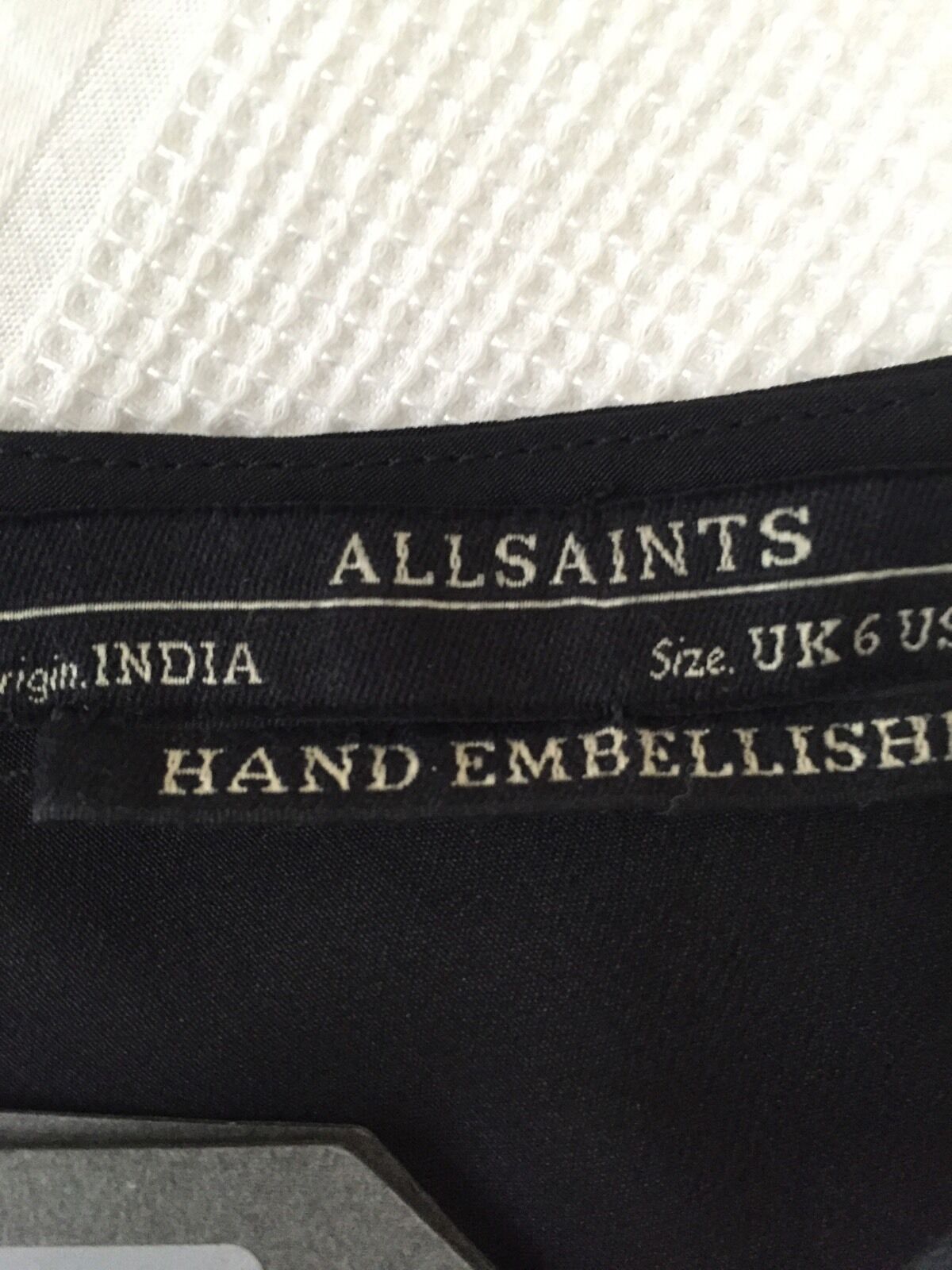 AllSaints Sequin Formal Prom  Dress. NWT Black. Retails $360 Size 2