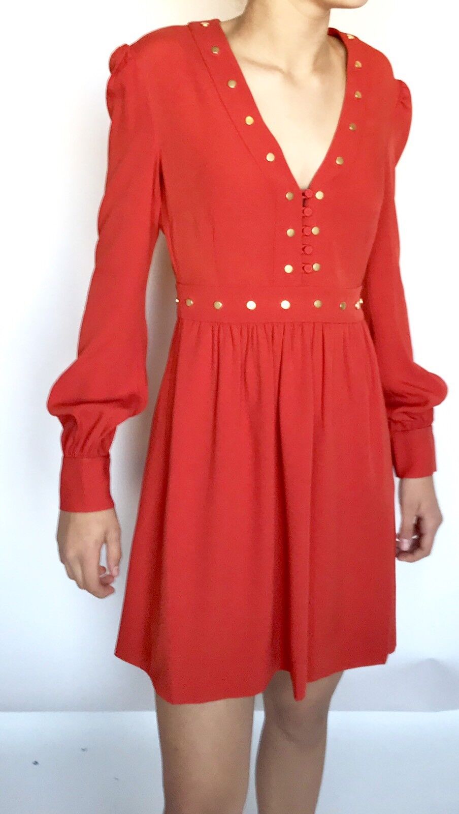 NEW Rachel Zoe Neda Spice Dress Size 0 Retails $495 Price $189 NWT