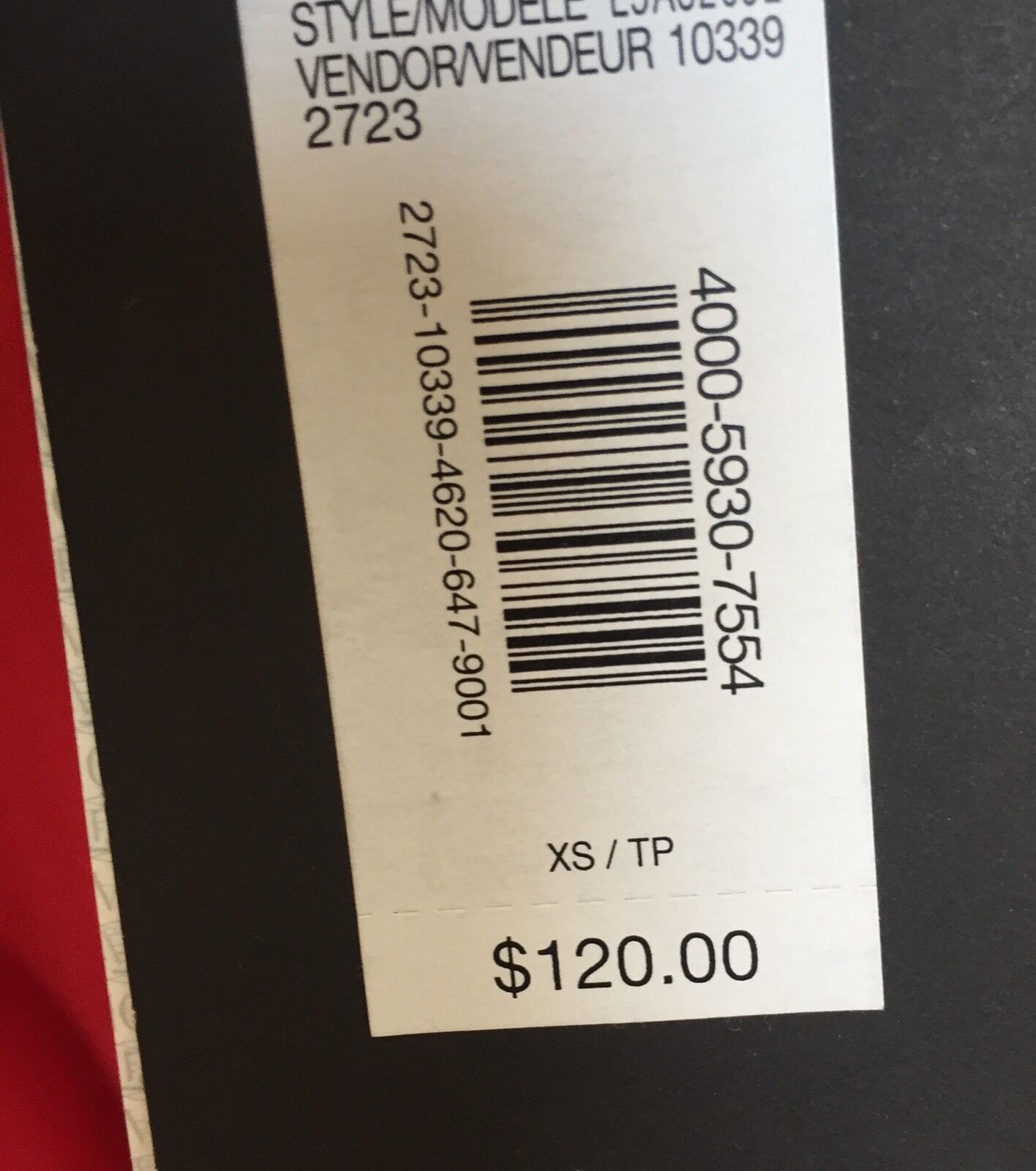 Armani Exchange NWT Red Shift Dress. XS Retails $120 Price $68