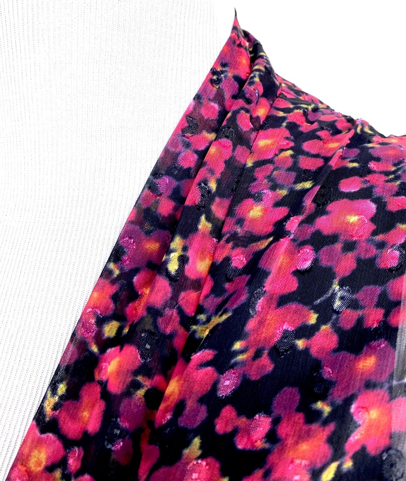 Allsaints Aldine Cheri Blossom Chiffon Dress NWT Size 0 Retail $260 Price $130