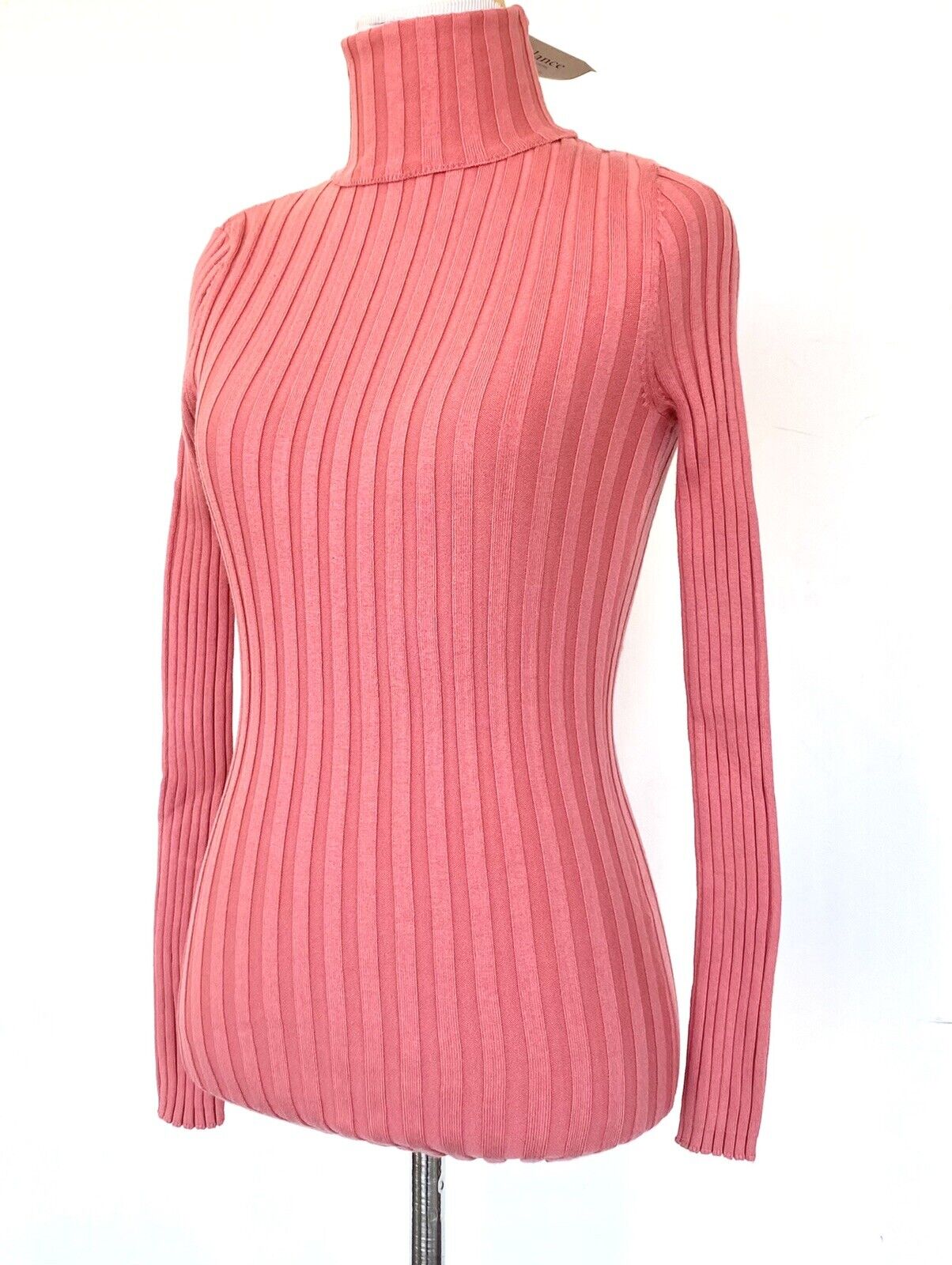 Sundance Legends Turtleneck Sweater Retail $88 Price $52 NWT PXS Guava
