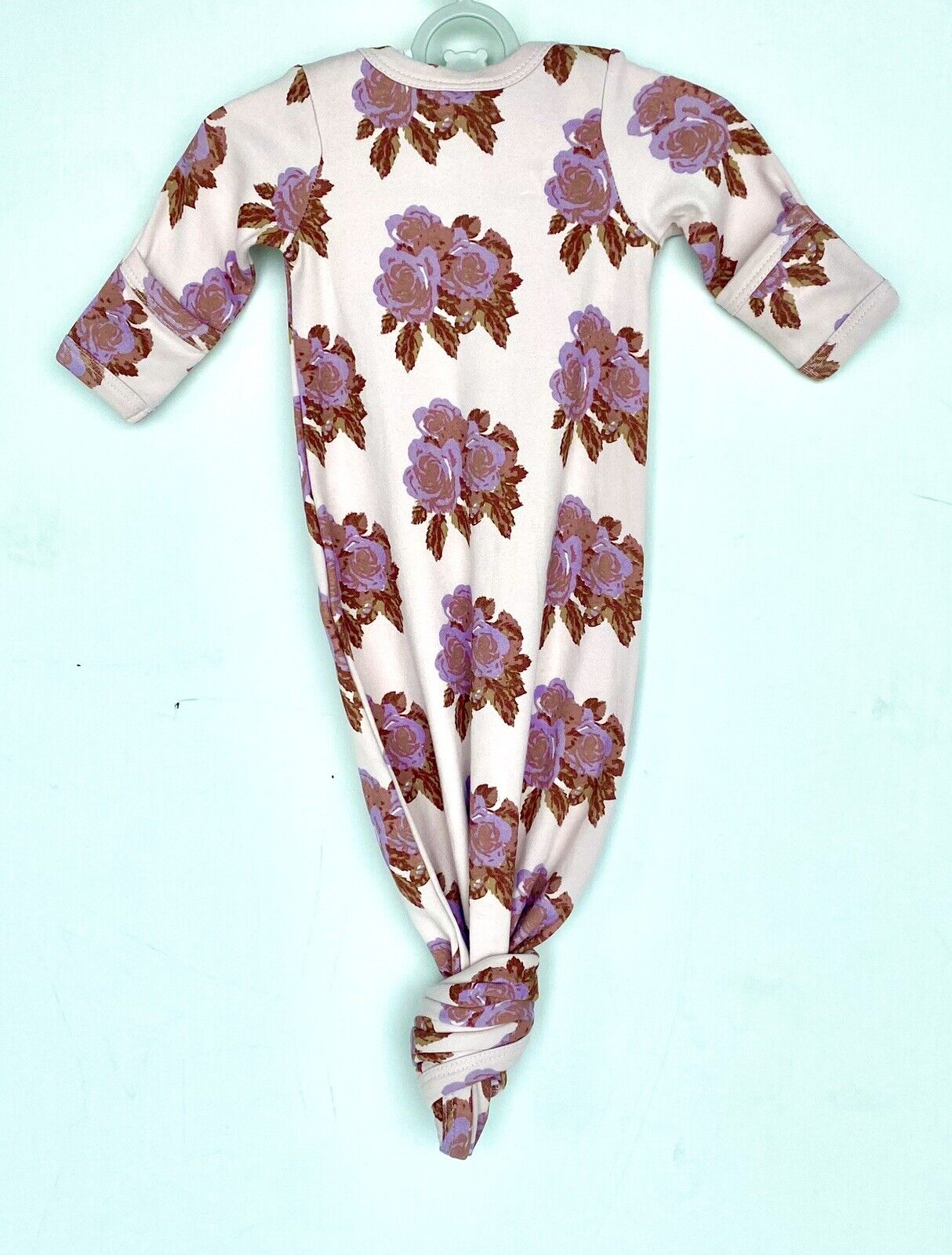 Kate Quinn 100% Organic Cotton Gown Retail $38 Price $26 0-3 M Orchid Rose