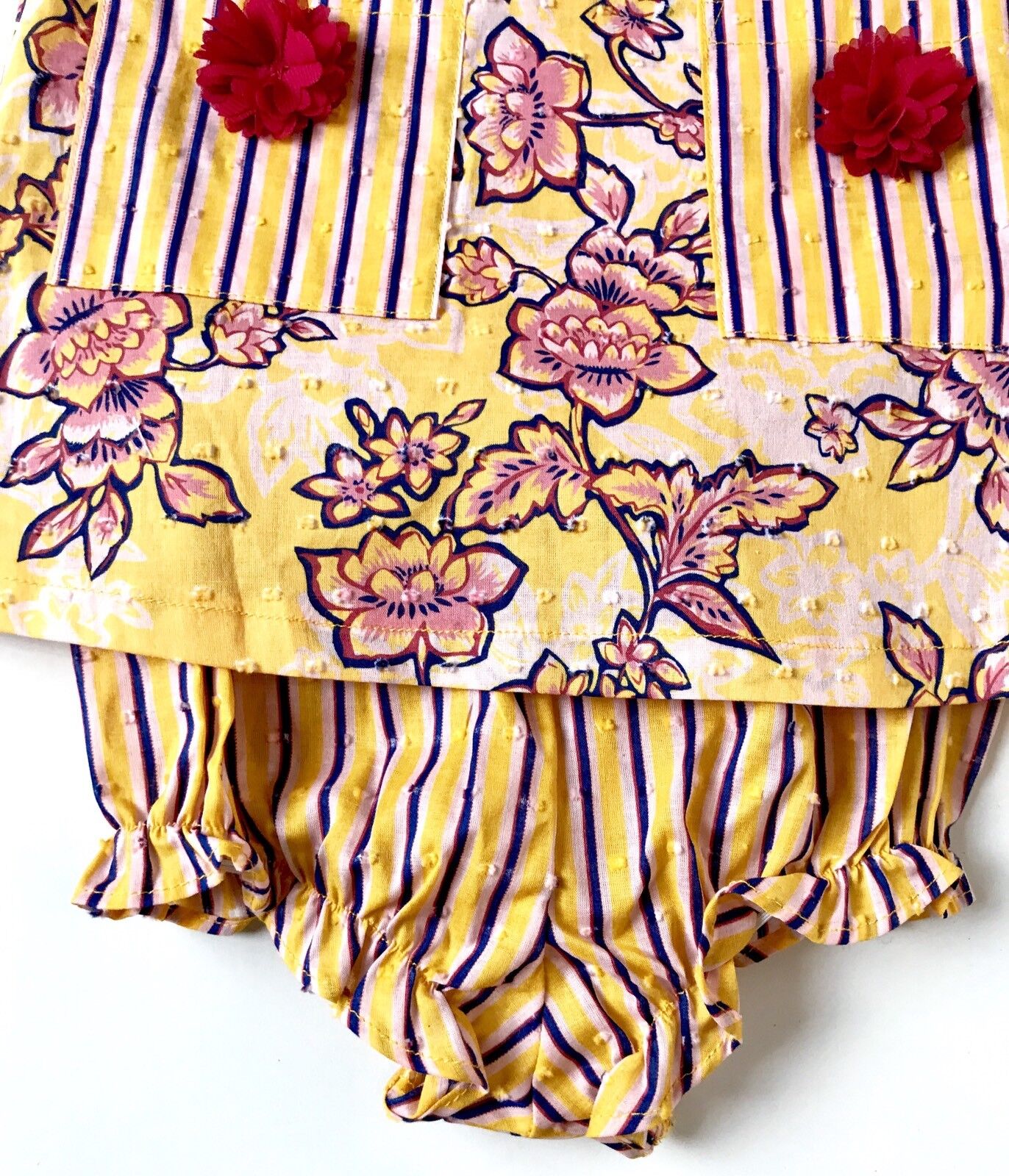 Pippa & Julie 2pc Mustard  Dress & Knickers Retail $45 Price $$28 24 Months NWT