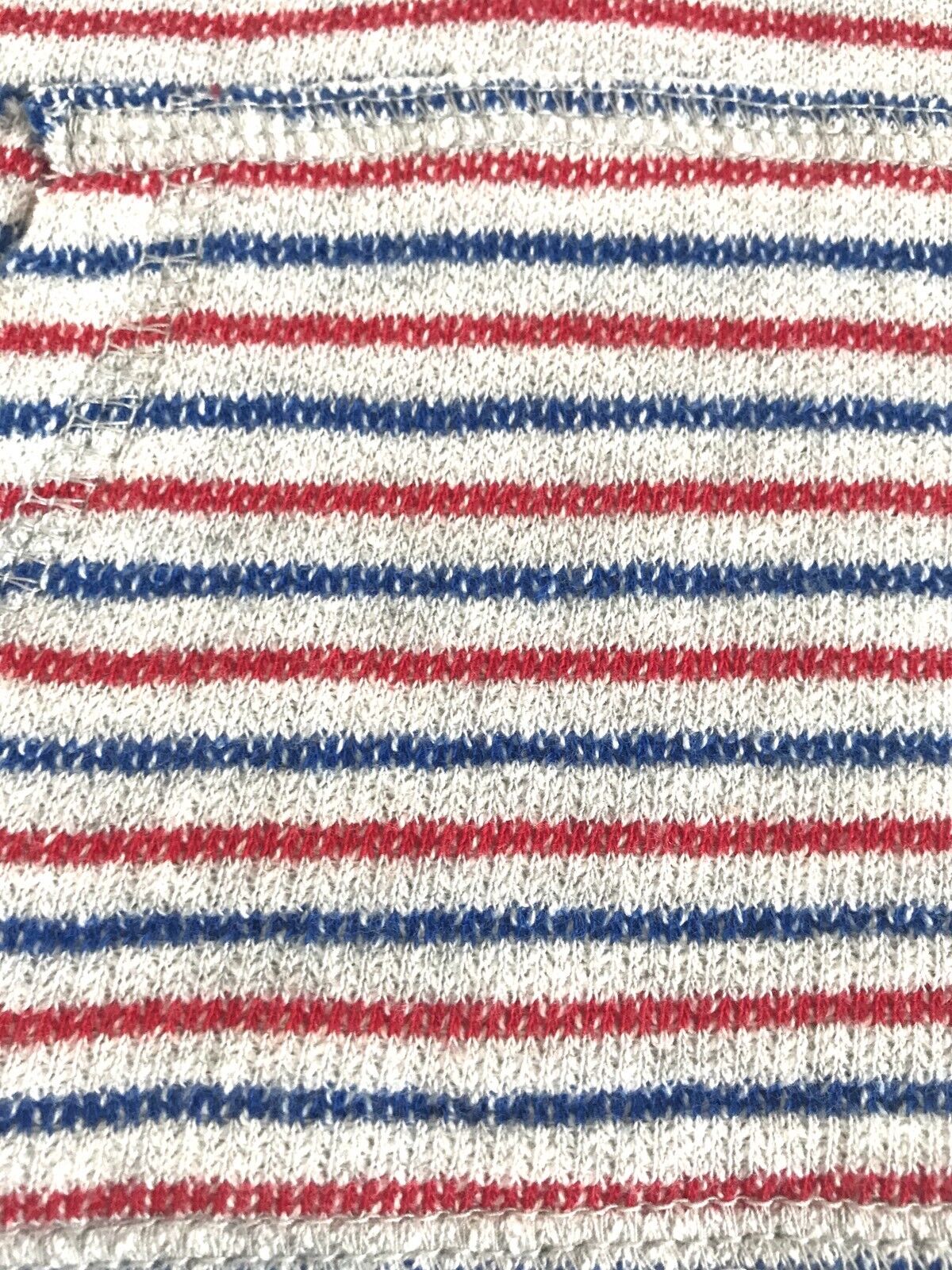 Tucker + Tate Grey Red Blue Stripe Hooded Romper.NWT Retails $35 Price $20.98 9M