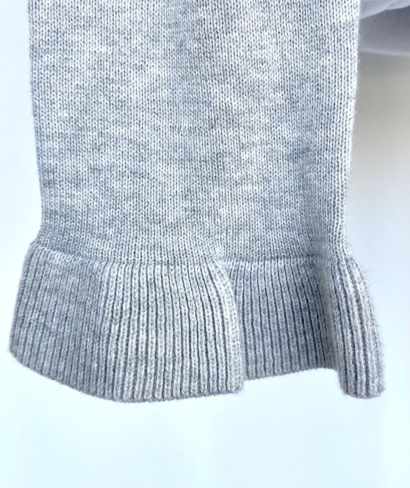 Sundance Ruffle Hem Cardigan Retails $138 Price $55 NWT XS Velvet Ribbon Trim