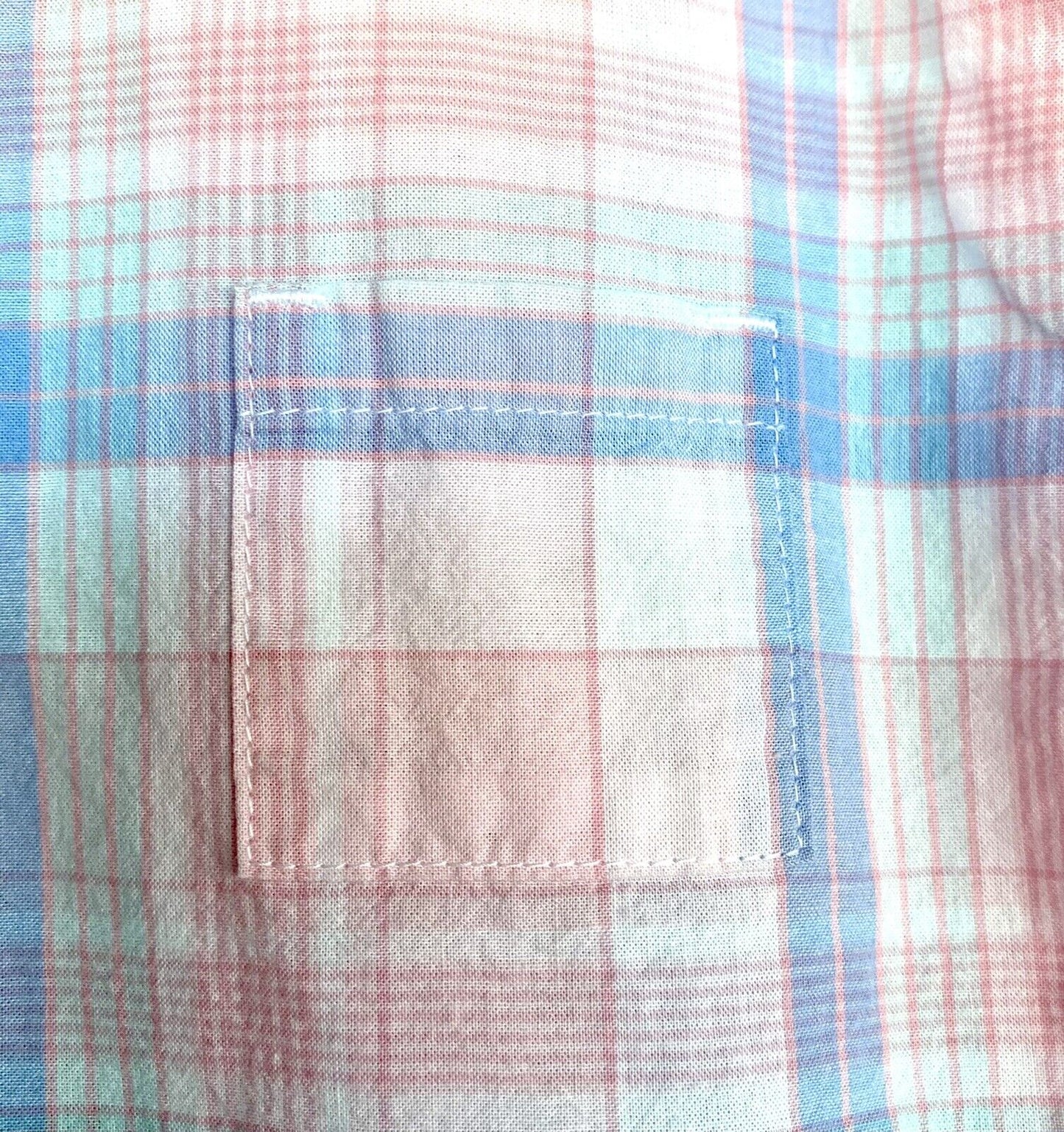 Janie And Jack Blue Pink Check Cotton Romper 3-6 M NWT Retail $42 Price $35