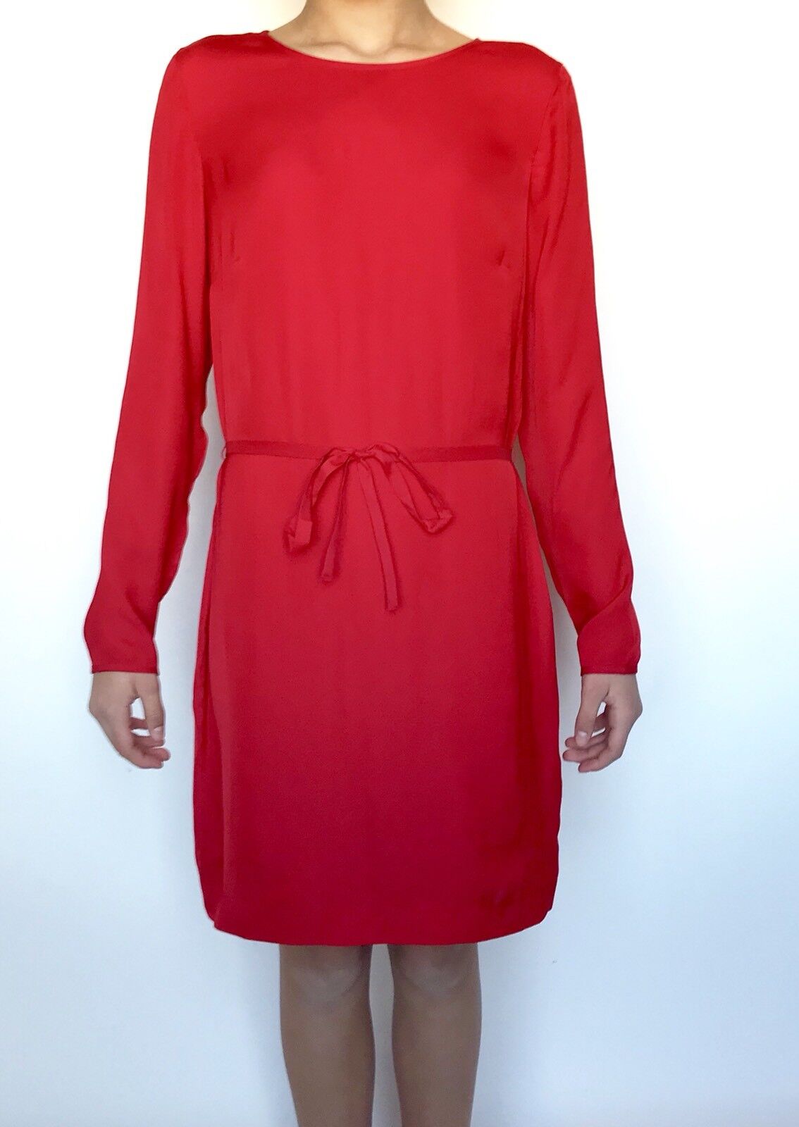 Armani Exchange NWT Red Shift Dress. XS Retails $120 Price $68