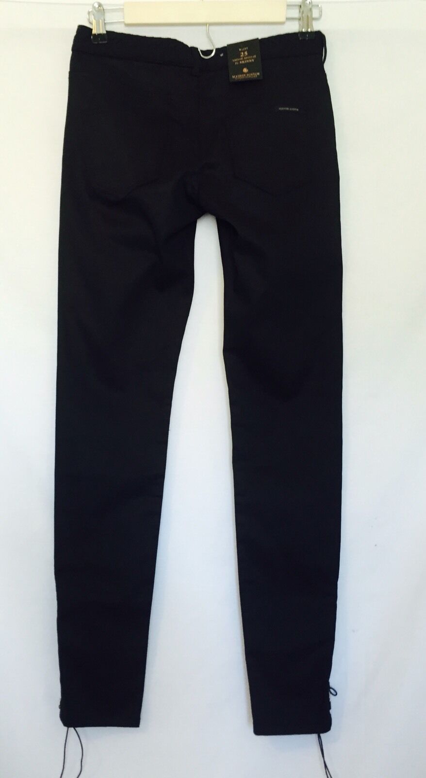 Maison Scotch Scotch & Soda Black Skinny Jeans NWT Size 25 Retail $189 Price $89