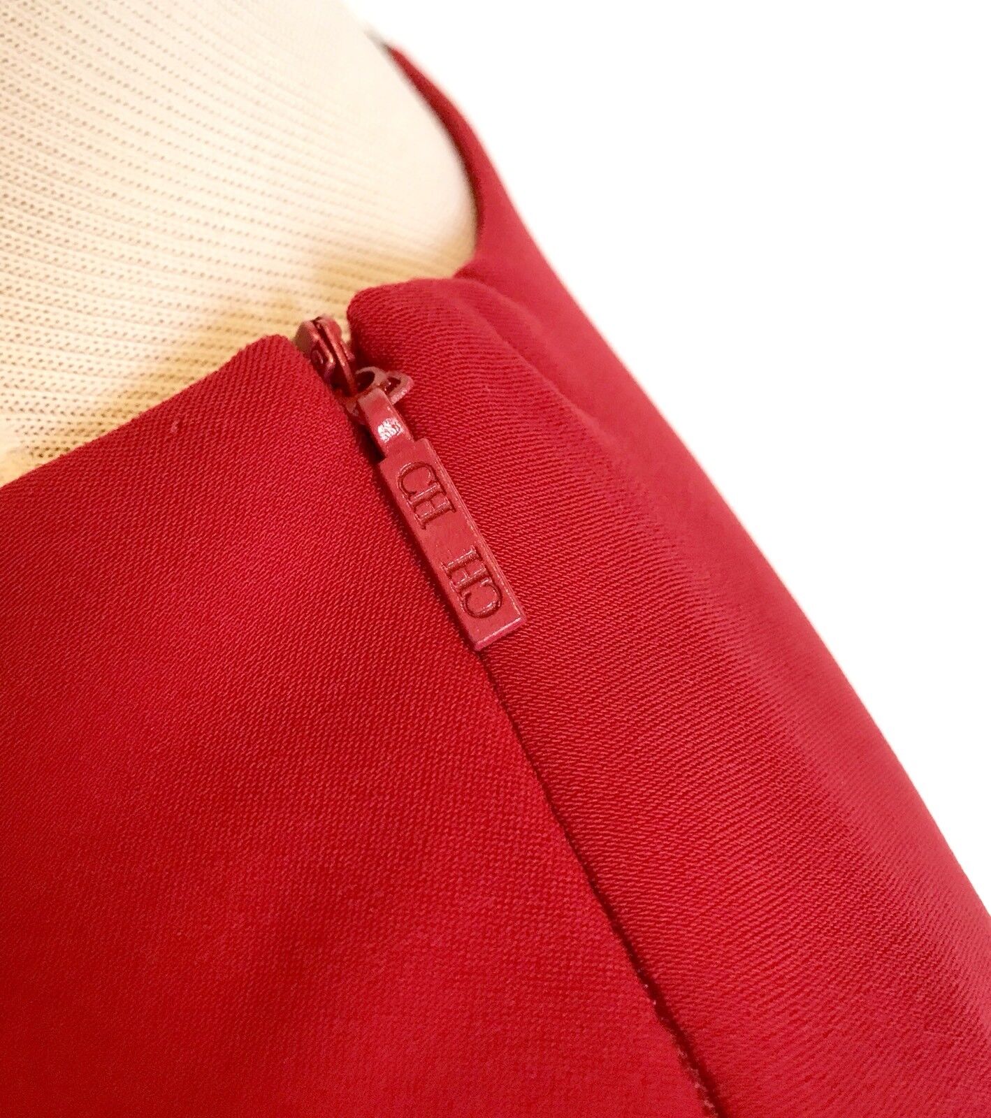 Carolina Herrera Red Lace Panel Swing Top. NWT Retail $325 Price $156 Size 2