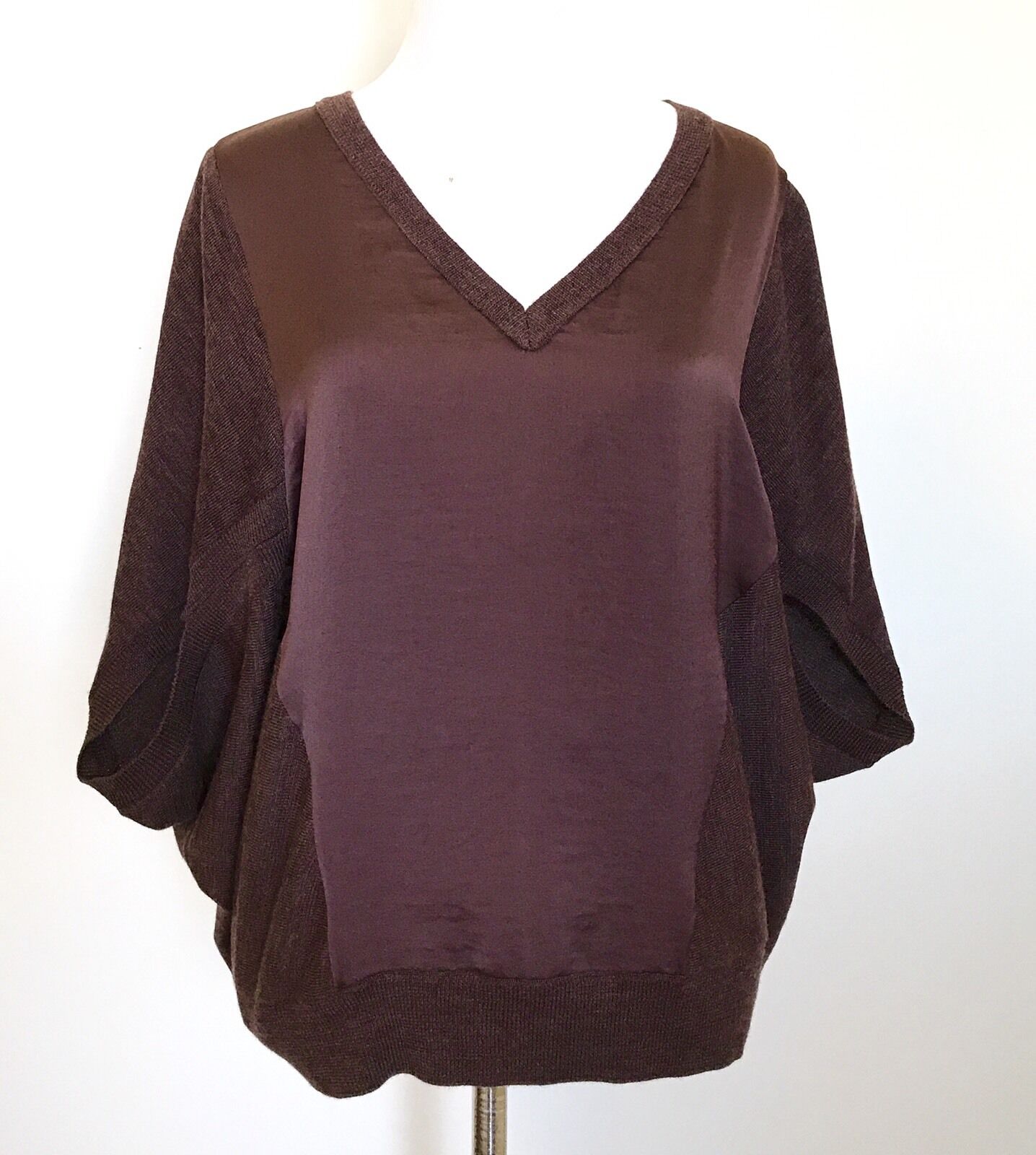 AllSaints Elwar Panel Merino Jumper NWT Retail $195 Price $89 Size S All Saints